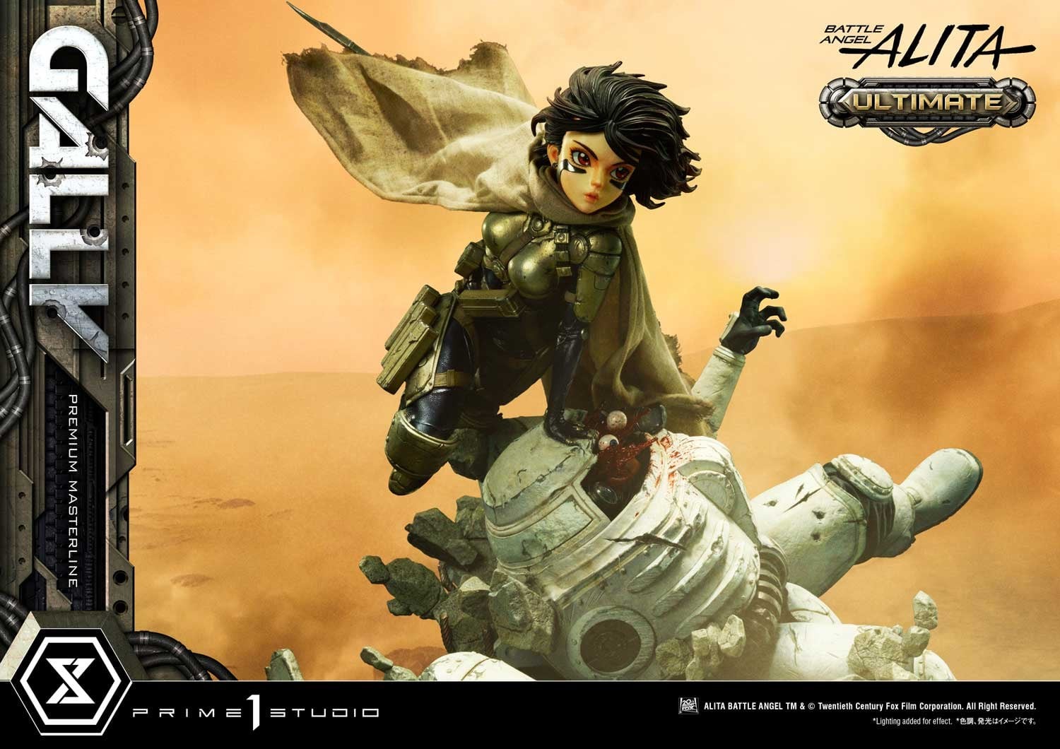 Gunnm - Gally - Socket Soldier - Premium Masterline  (PMABA-03UT) - 1/4 - Ultimate Version (Prime 1 Studio) photo 2