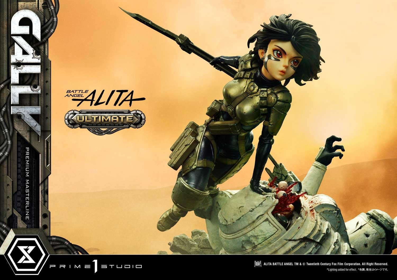Gunnm - Gally - Socket Soldier - Premium Masterline  (PMABA-03UT) - 1/4 - Ultimate Version (Prime 1 Studio) photo 4