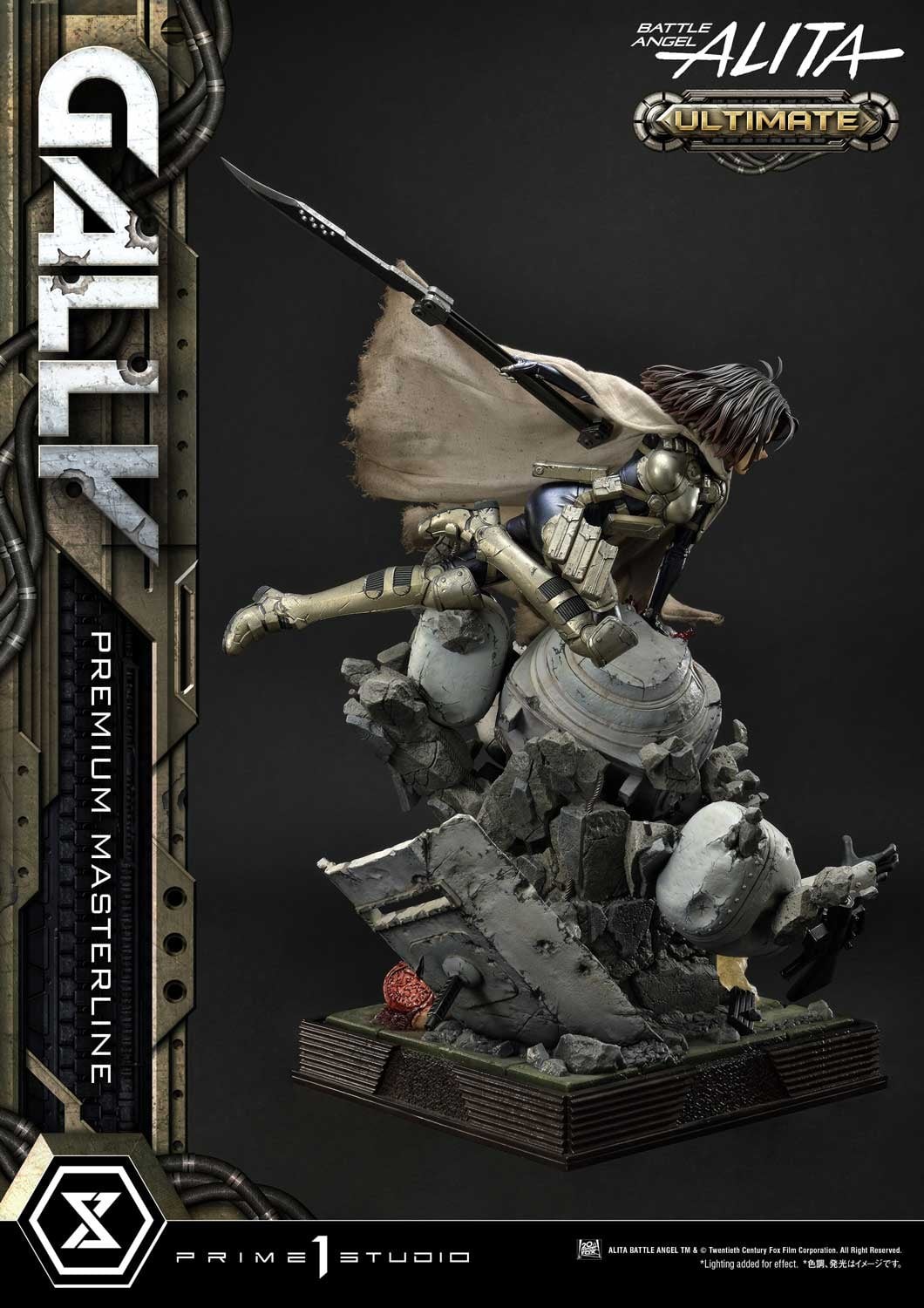 Gunnm - Gally - Socket Soldier - Premium Masterline  (PMABA-03UT) - 1/4 - Ultimate Version (Prime 1 Studio) photo 8