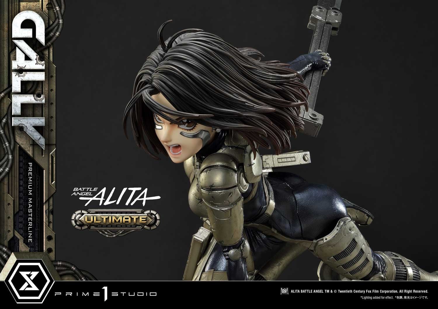 Gunnm - Gally - Socket Soldier - Premium Masterline  (PMABA-03UT) - 1/4 - Ultimate Version (Prime 1 Studio) photo 11