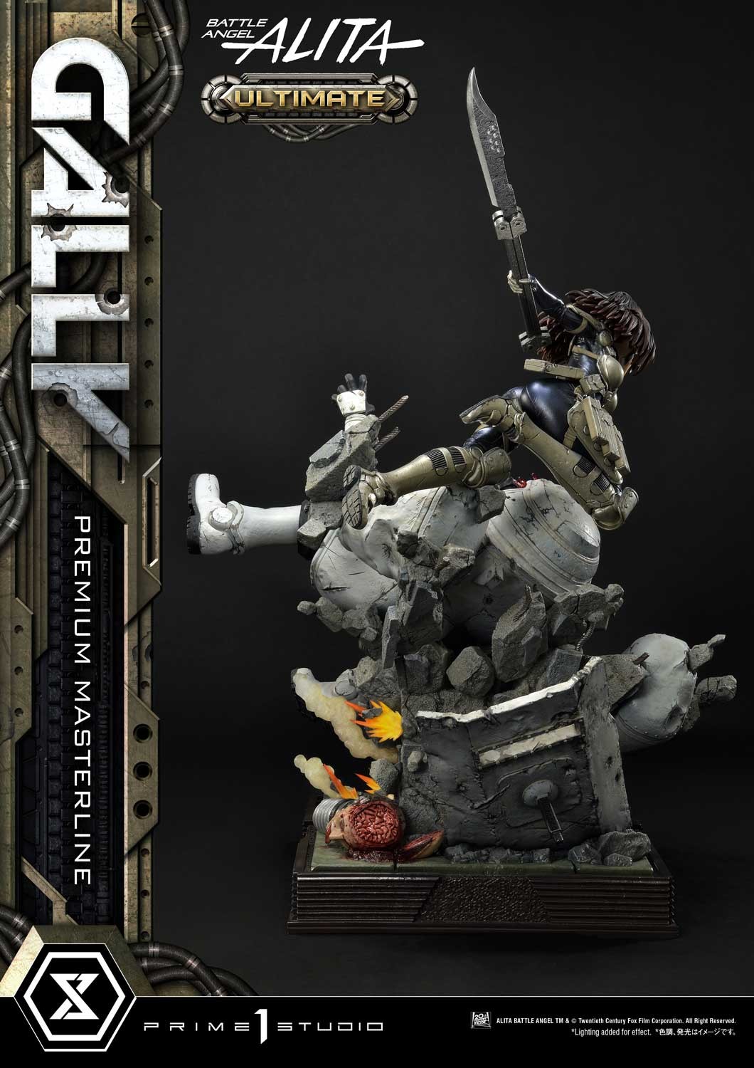 Gunnm - Gally - Socket Soldier - Premium Masterline  (PMABA-03UT) - 1/4 - Ultimate Version (Prime 1 Studio) photo 14