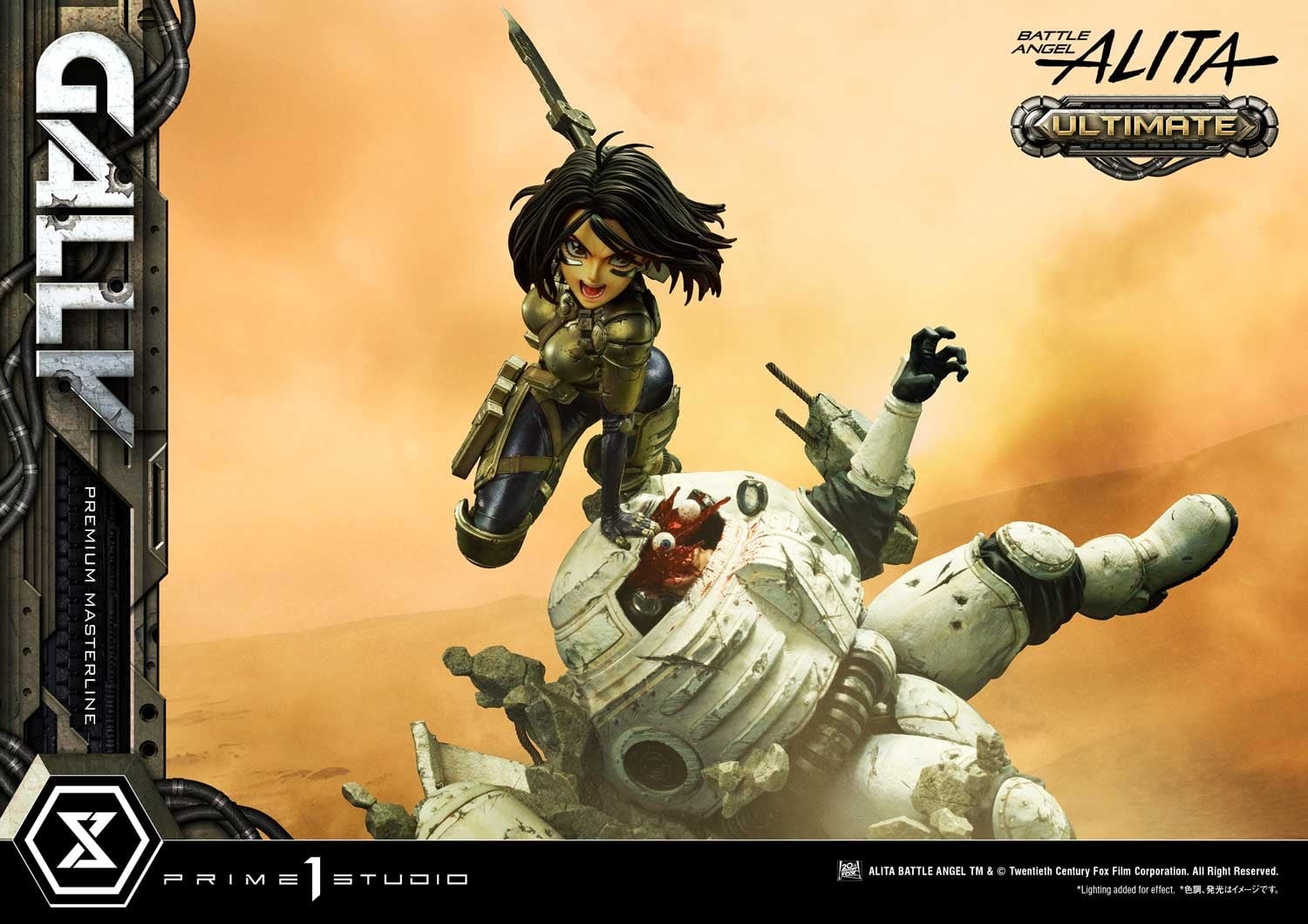 Gunnm - Gally - Socket Soldier - Premium Masterline  (PMABA-03UT) - 1/4 - Ultimate Version (Prime 1 Studio) photo 19
