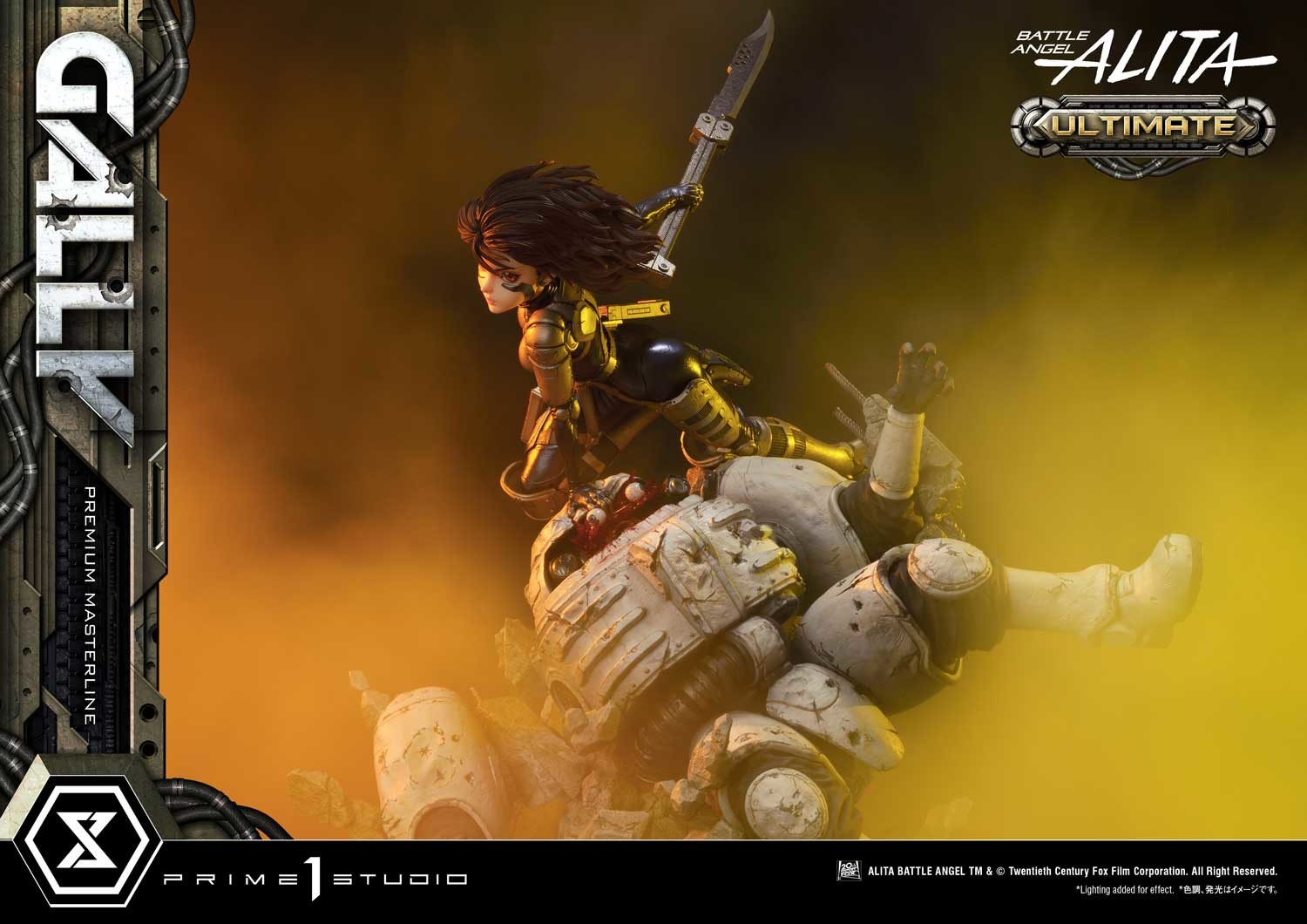 Gunnm - Gally - Socket Soldier - Premium Masterline  (PMABA-03UT) - 1/4 - Ultimate Version (Prime 1 Studio) photo 20