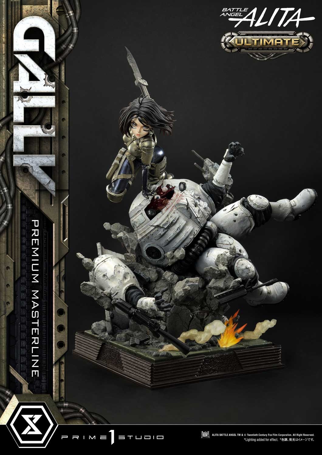 Gunnm - Gally - Socket Soldier - Premium Masterline  (PMABA-03UT) - 1/4 - Ultimate Version (Prime 1 Studio) photo 25