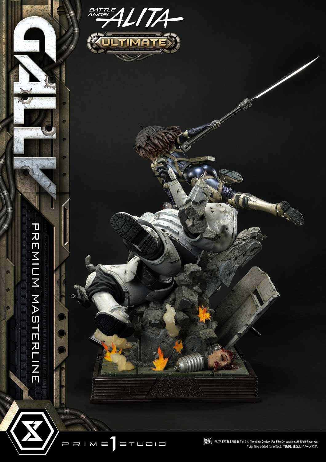 Gunnm - Gally - Socket Soldier - Premium Masterline  (PMABA-03UT) - 1/4 - Ultimate Version (Prime 1 Studio) photo 26