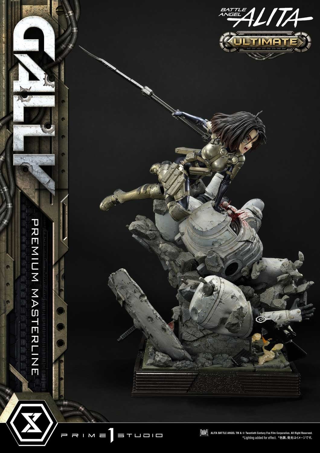 Gunnm - Gally - Socket Soldier - Premium Masterline  (PMABA-03UT) - 1/4 - Ultimate Version (Prime 1 Studio) photo 28