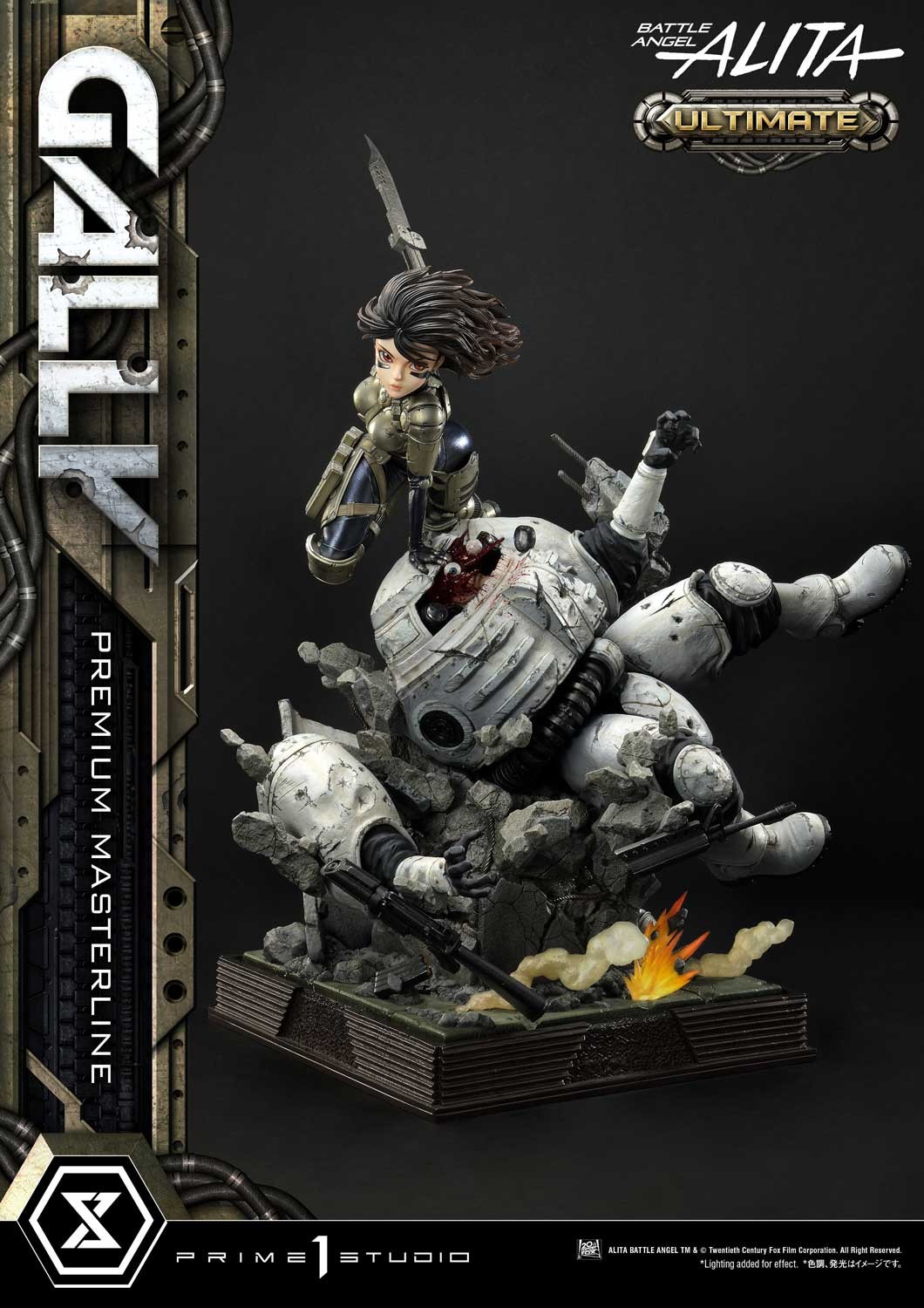 Gunnm - Gally - Socket Soldier - Premium Masterline  (PMABA-03UT) - 1/4 - Ultimate Version (Prime 1 Studio) photo 29