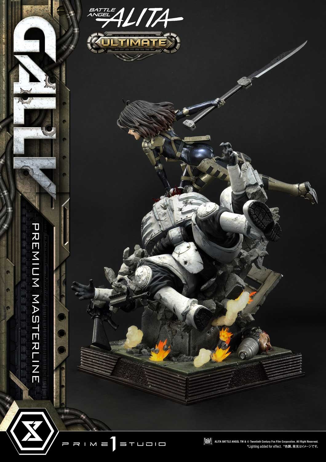 Gunnm - Gally - Socket Soldier - Premium Masterline  (PMABA-03UT) - 1/4 - Ultimate Version (Prime 1 Studio) photo 30
