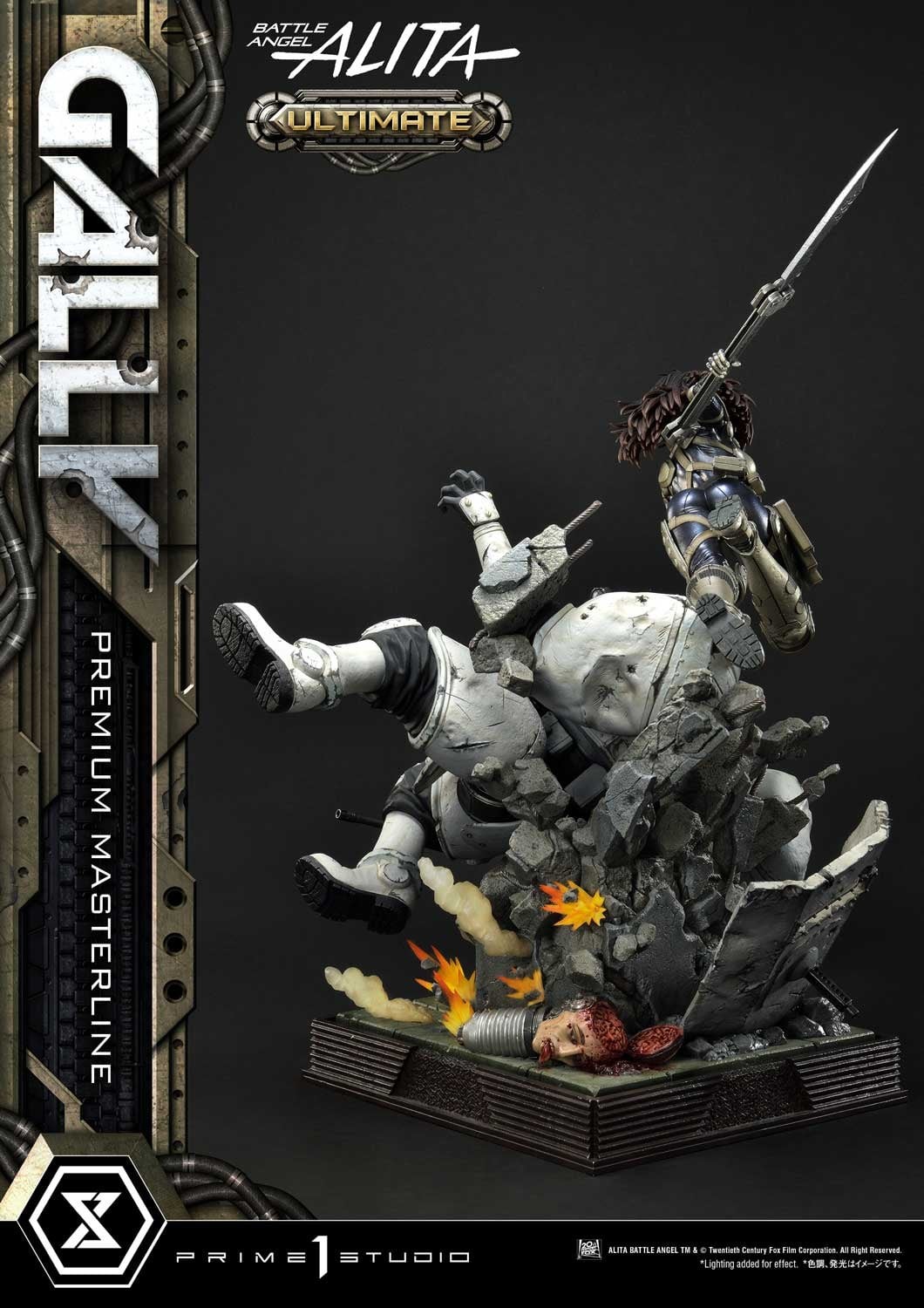 Gunnm - Gally - Socket Soldier - Premium Masterline  (PMABA-03UT) - 1/4 - Ultimate Version (Prime 1 Studio) photo 31