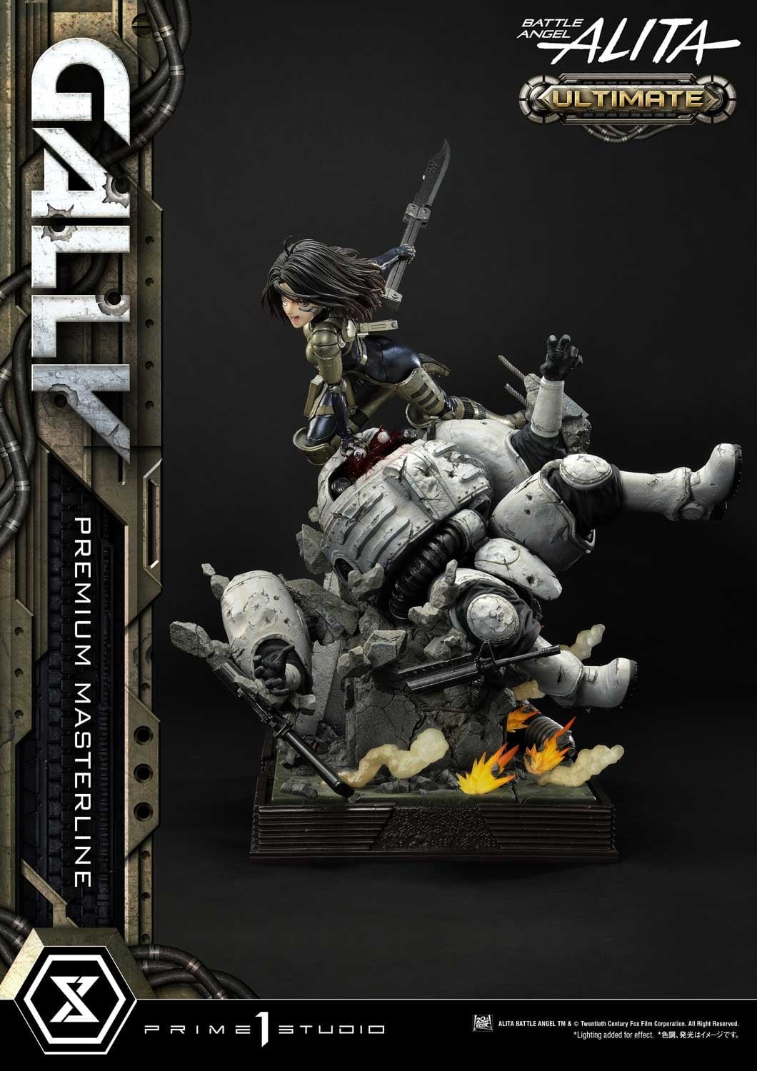 Gunnm - Gally - Socket Soldier - Premium Masterline  (PMABA-03UT) - 1/4 - Ultimate Version (Prime 1 Studio) photo 32
