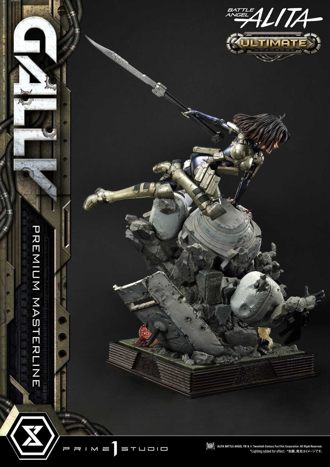 Gunnm - Gally - Socket Soldier - Premium Masterline  (PMABA-03UT) - 1/4 - Ultimate Version (Prime 1 Studio) photo 33