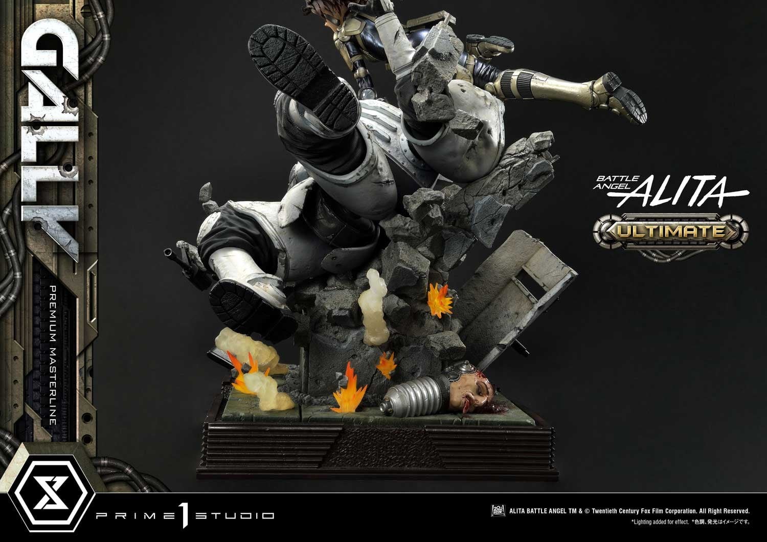Gunnm - Gally - Socket Soldier - Premium Masterline  (PMABA-03UT) - 1/4 - Ultimate Version (Prime 1 Studio) photo 37