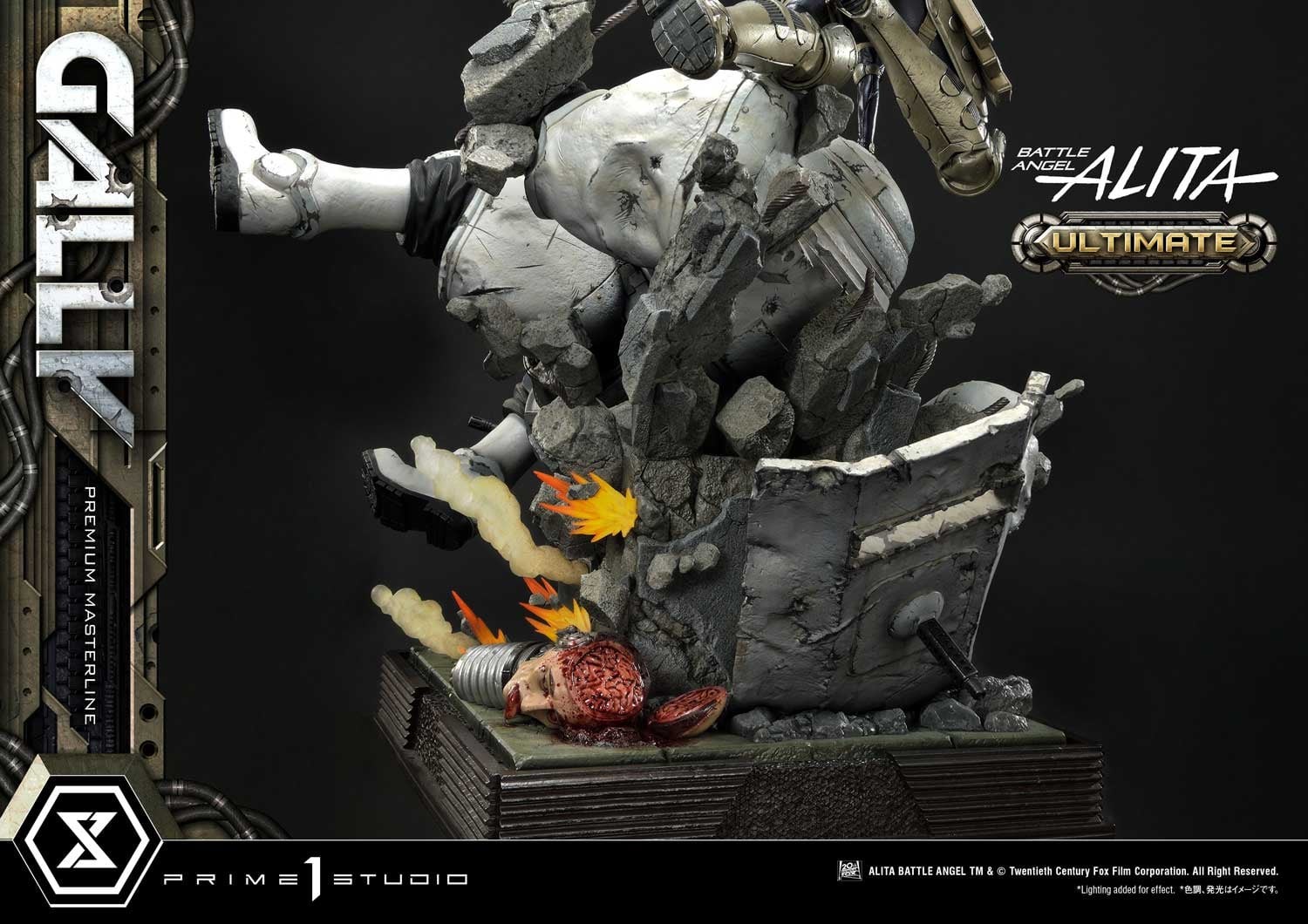 Gunnm - Gally - Socket Soldier - Premium Masterline  (PMABA-03UT) - 1/4 - Ultimate Version (Prime 1 Studio) photo 40