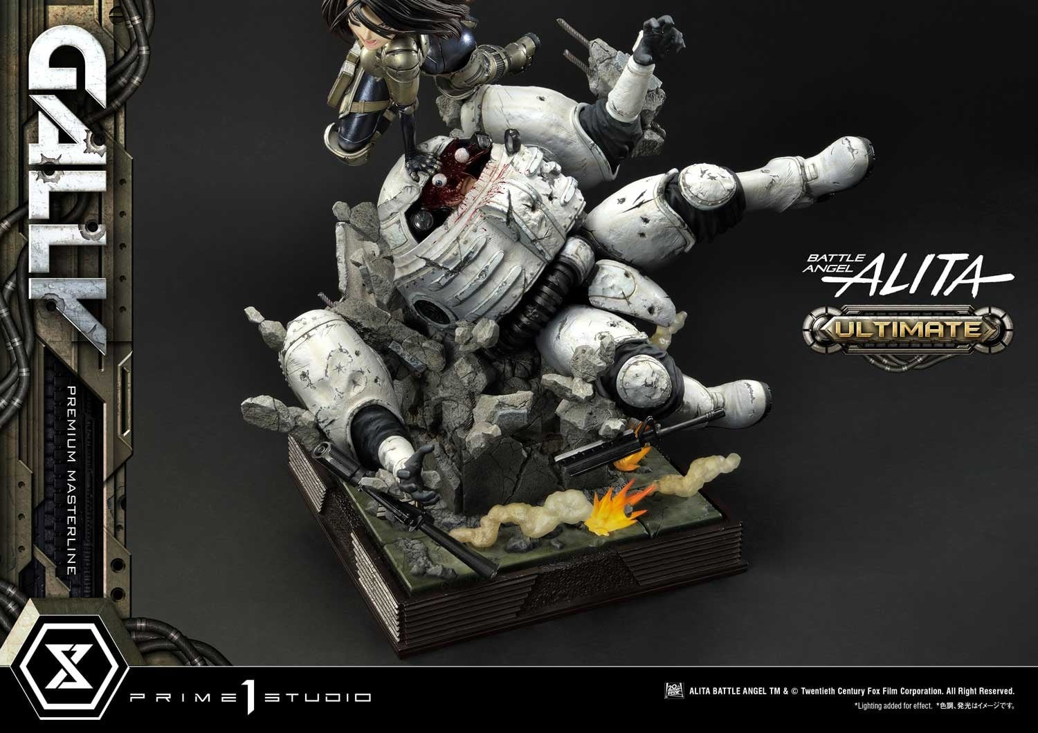 Gunnm - Gally - Socket Soldier - Premium Masterline  (PMABA-03UT) - 1/4 - Ultimate Version (Prime 1 Studio) photo 41
