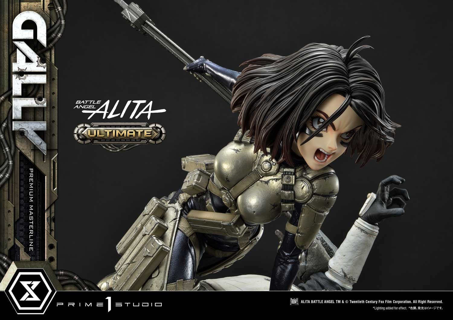 Gunnm - Gally - Socket Soldier - Premium Masterline  (PMABA-03UT) - 1/4 - Ultimate Version (Prime 1 Studio) photo 44