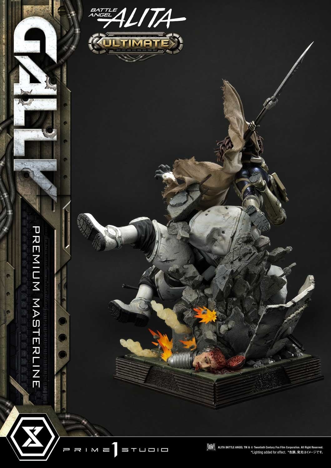 Gunnm - Gally - Socket Soldier - Premium Masterline  (PMABA-03UT) - 1/4 - Ultimate Version (Prime 1 Studio) photo 45