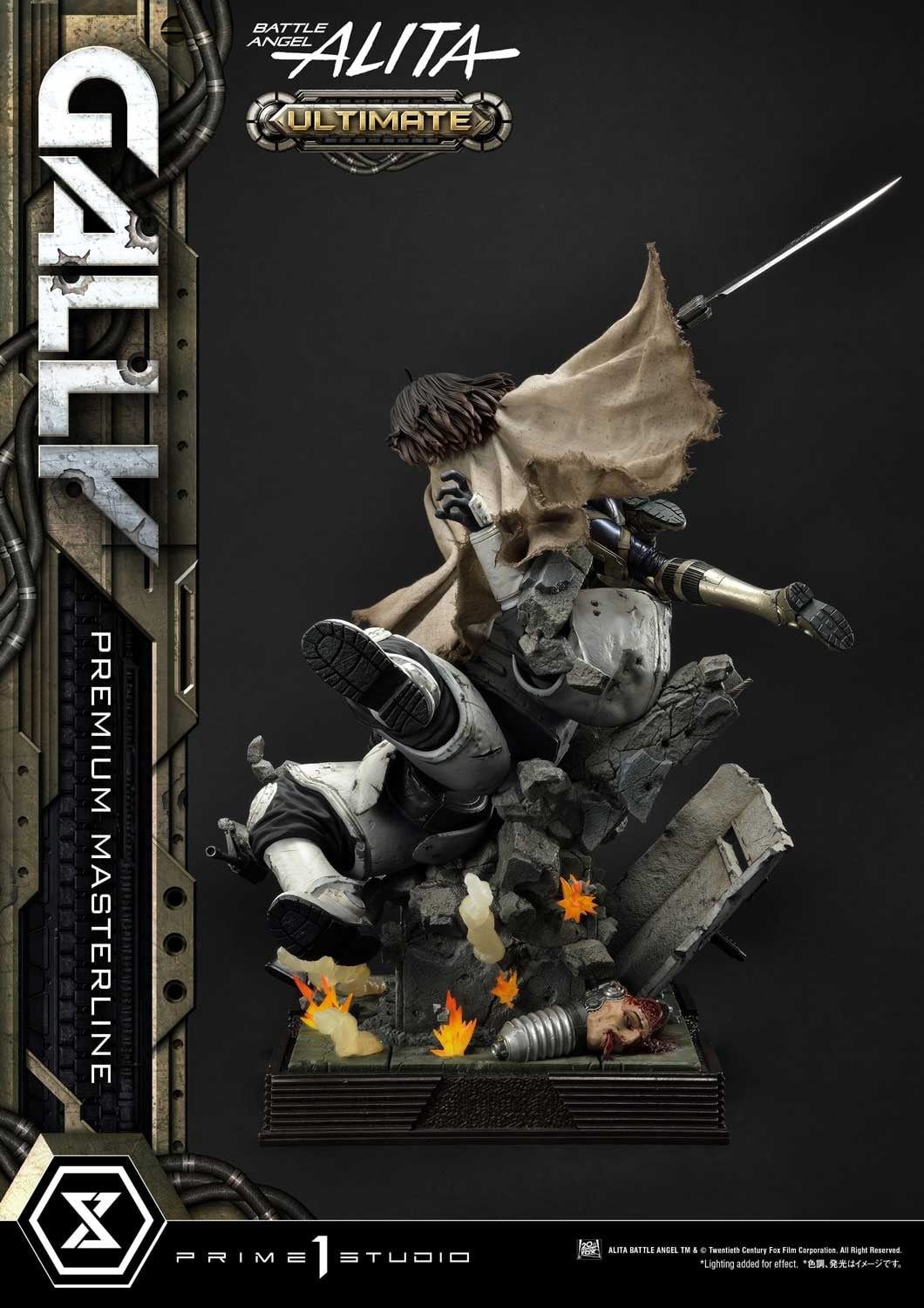 Gunnm - Gally - Socket Soldier - Premium Masterline  (PMABA-03UT) - 1/4 - Ultimate Version (Prime 1 Studio) photo 46