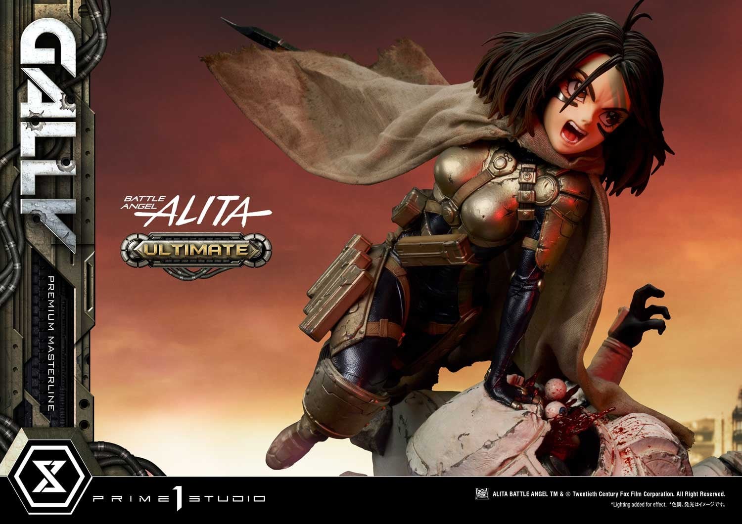 Gunnm - Gally - Socket Soldier - Premium Masterline  (PMABA-03UT) - 1/4 - Ultimate Version (Prime 1 Studio) photo 52