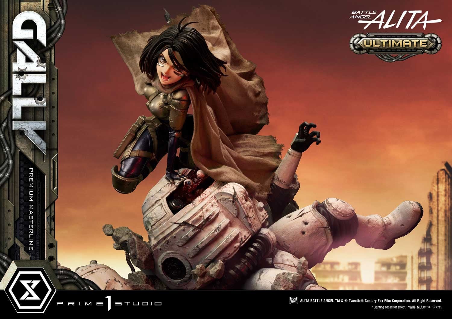 Gunnm - Gally - Socket Soldier - Premium Masterline  (PMABA-03UT) - 1/4 - Ultimate Version (Prime 1 Studio) photo 54