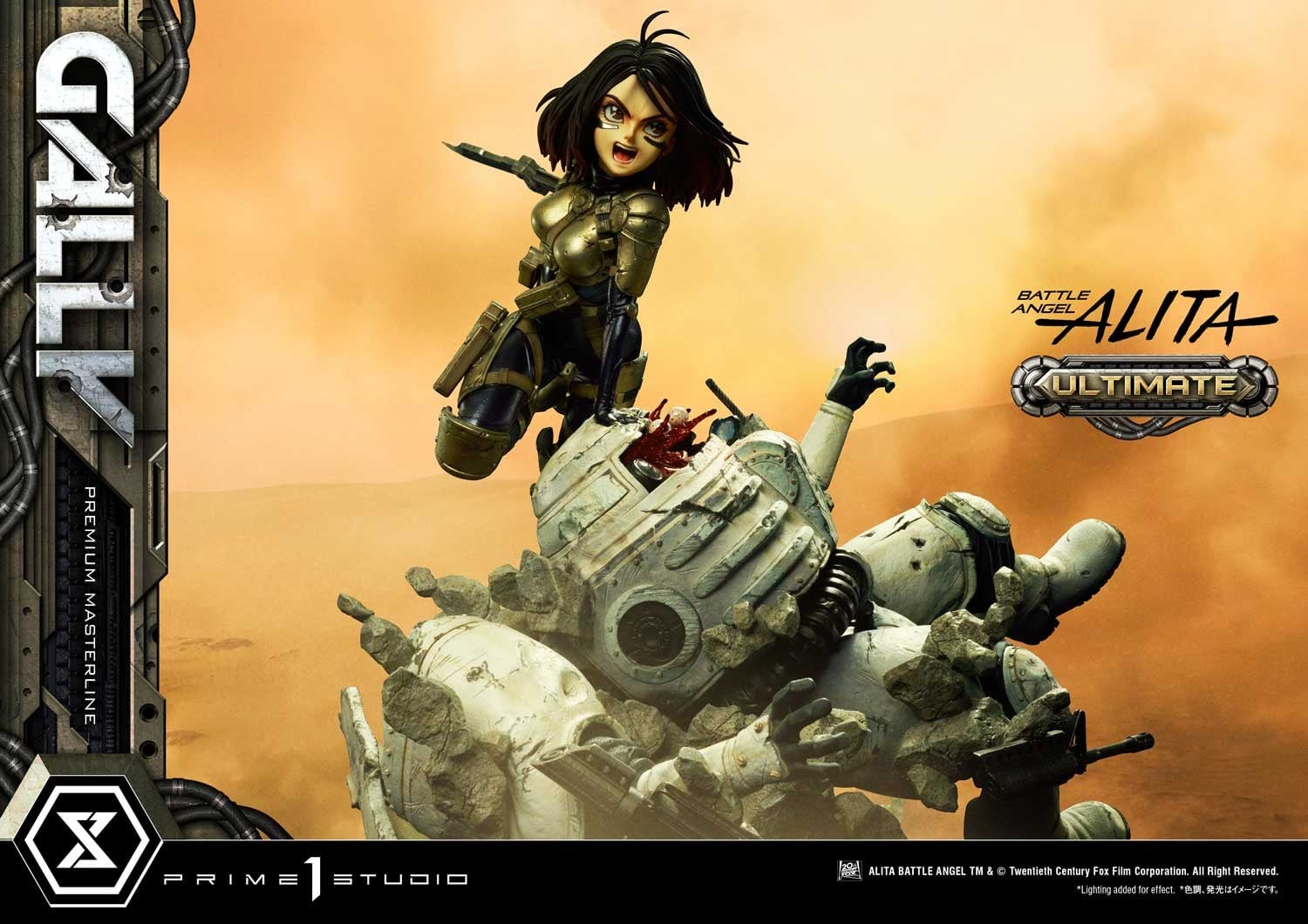 Gunnm - Gally - Socket Soldier - Premium Masterline  (PMABA-03UT) - 1/4 - Ultimate Version (Prime 1 Studio) photo 57