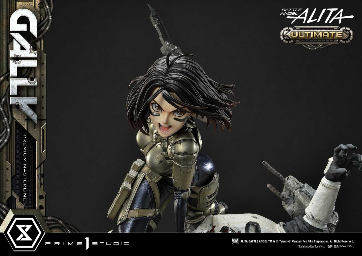 Gunnm - Gally - Socket Soldier - Premium Masterline  (PMABA-03UT) - 1/4 - Ultimate Version (Prime 1 Studio) photo 58