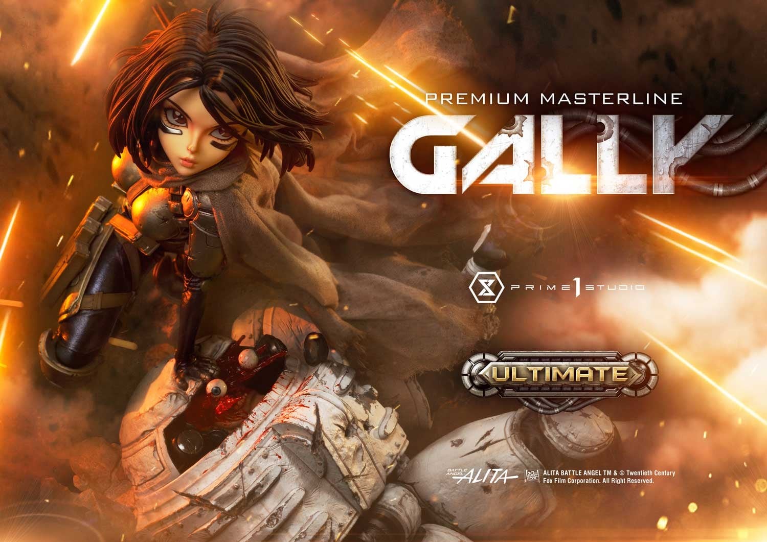 Gunnm - Gally - Socket Soldier - Premium Masterline  (PMABA-03UT) - 1/4 - Ultimate Version (Prime 1 Studio) photo 60