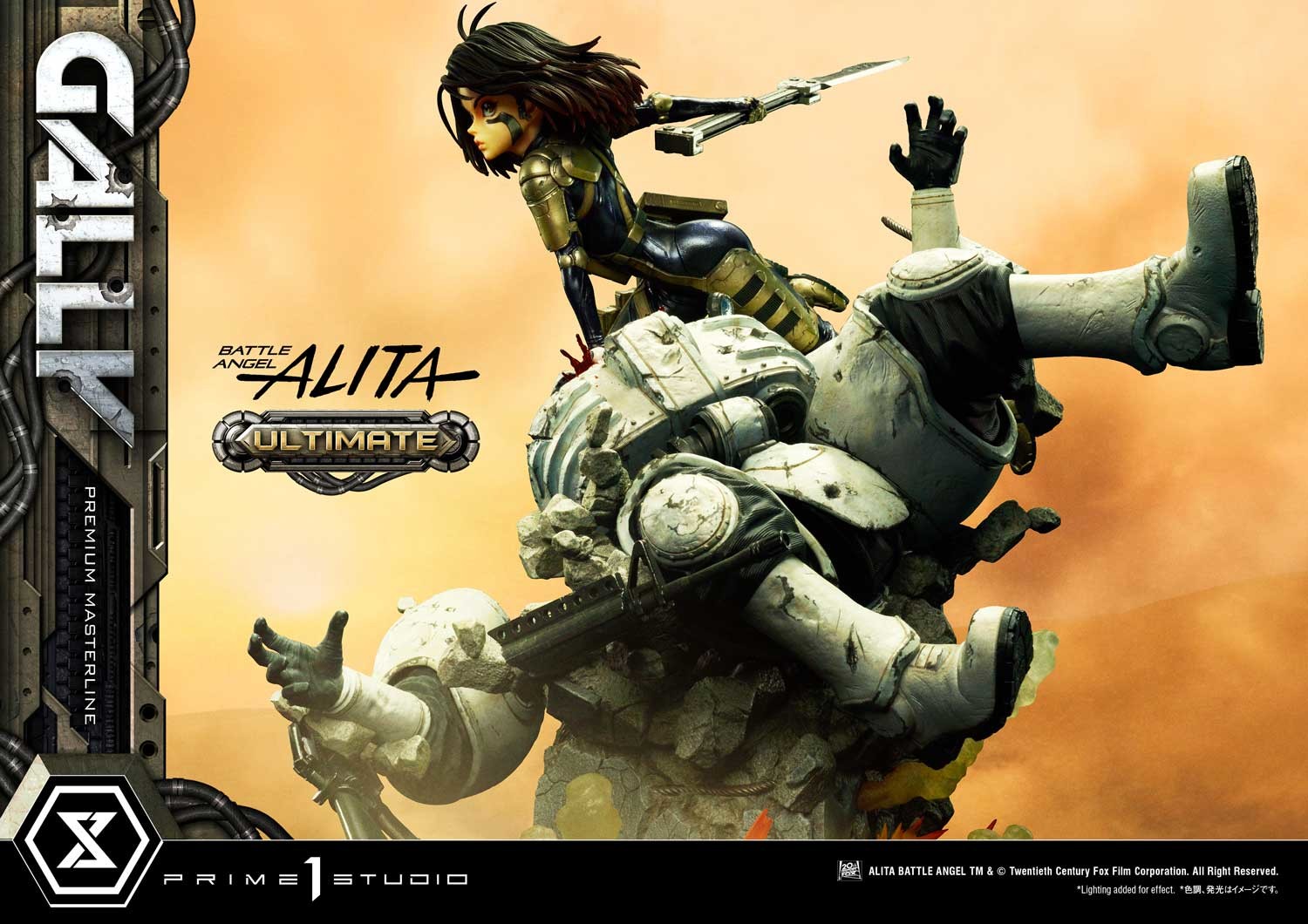 Gunnm - Gally - Socket Soldier - Premium Masterline  (PMABA-03UT) - 1/4 - Ultimate Version (Prime 1 Studio) photo 65