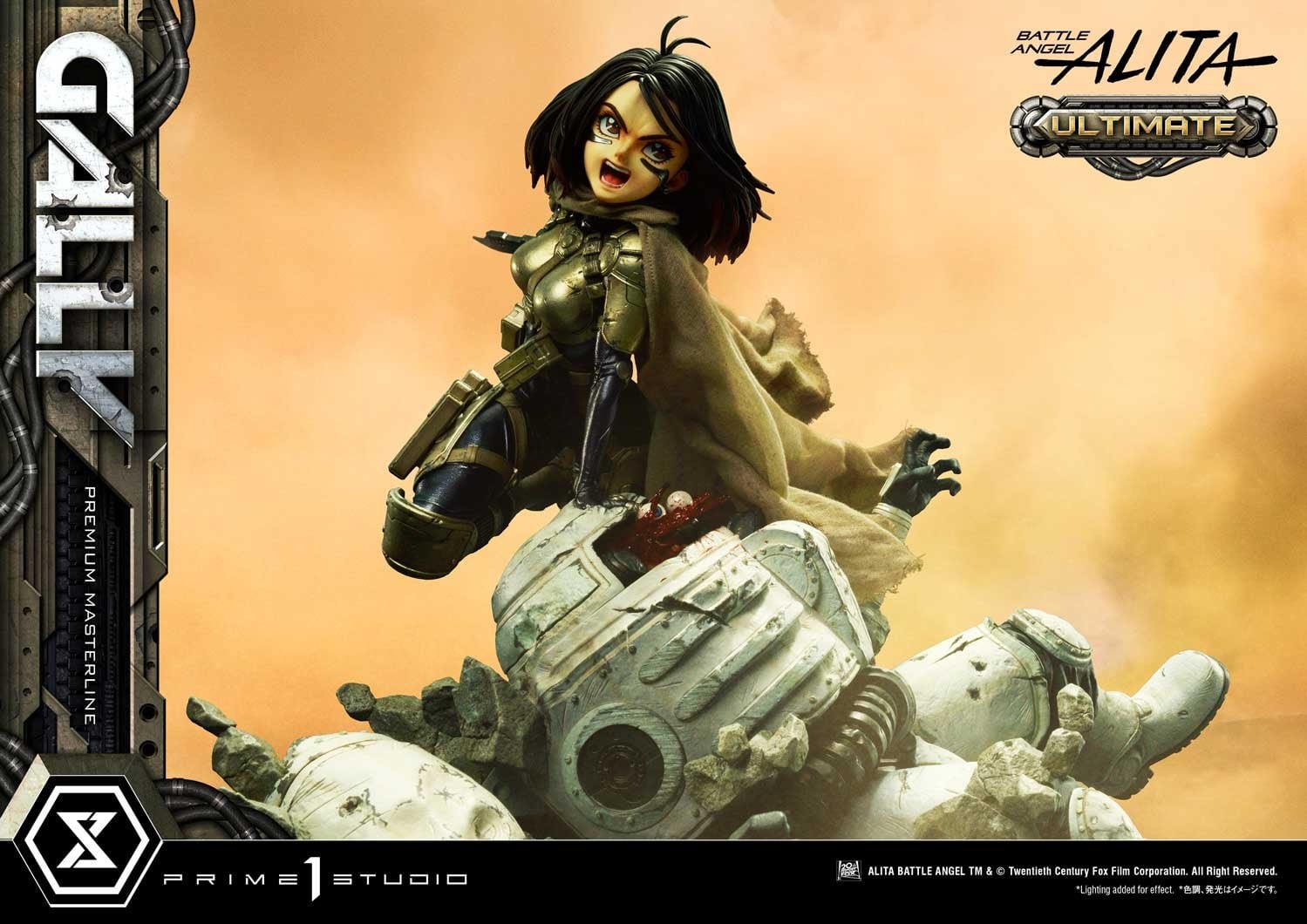 Gunnm - Gally - Socket Soldier - Premium Masterline  (PMABA-03UT) - 1/4 - Ultimate Version (Prime 1 Studio) photo 66
