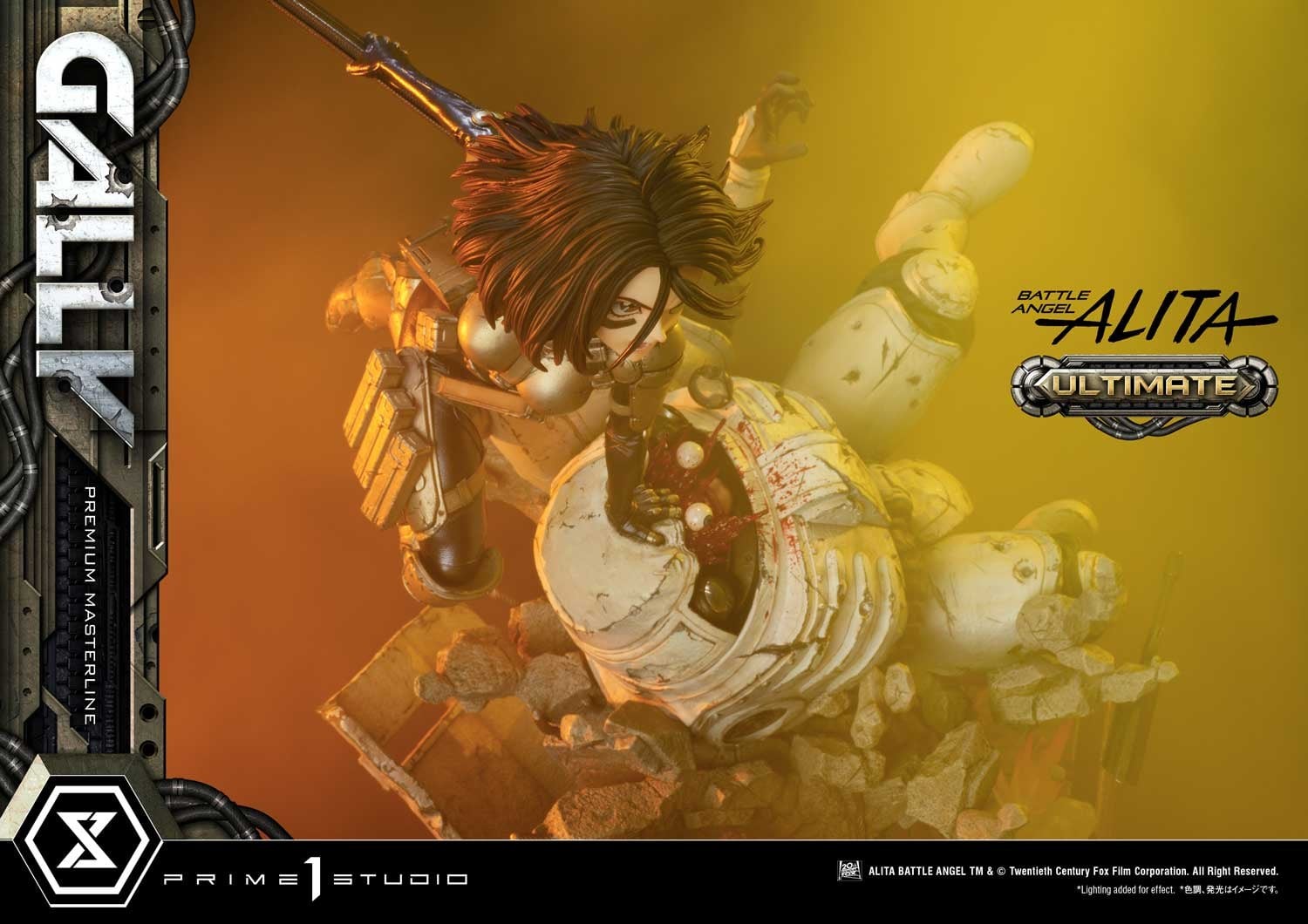 Gunnm - Gally - Socket Soldier - Premium Masterline  (PMABA-03UT) - 1/4 - Ultimate Version (Prime 1 Studio) photo 71