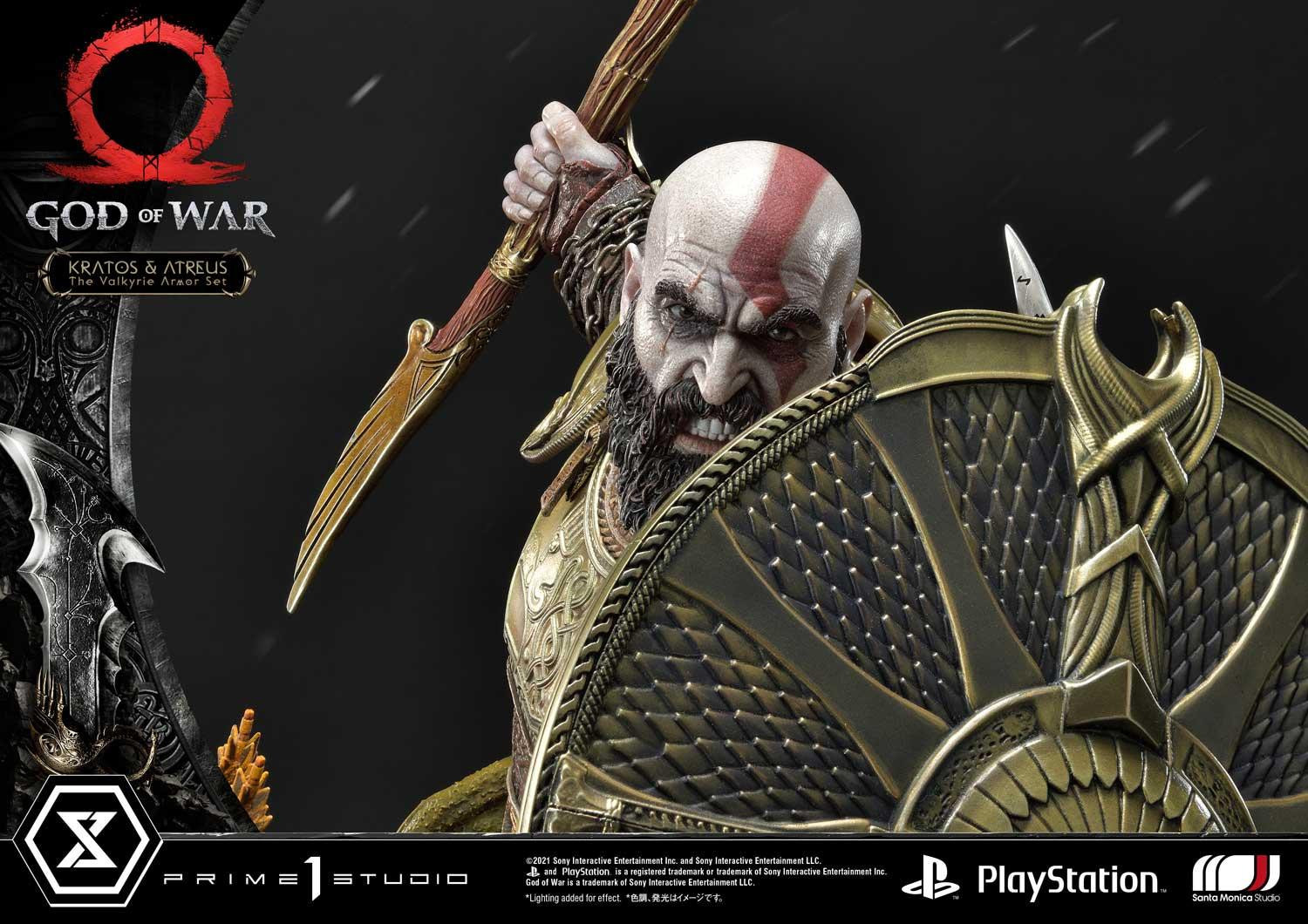 God of War (2018) - Atreus - Kratos - Mimir - Ultimate Premium Masterline (UPMGOW-03) - 1/4 - The Valkyrie Armor Set (Prime 1 Studio) photo 13