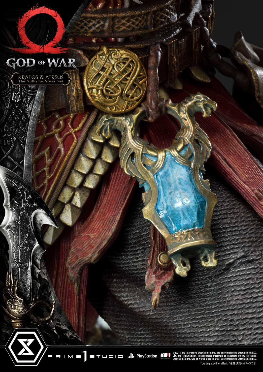 God of War (2018) - Atreus - Kratos - Mimir - Ultimate Premium Masterline (UPMGOW-03) - 1/4 - The Valkyrie Armor Set (Prime 1 Studio) photo 14