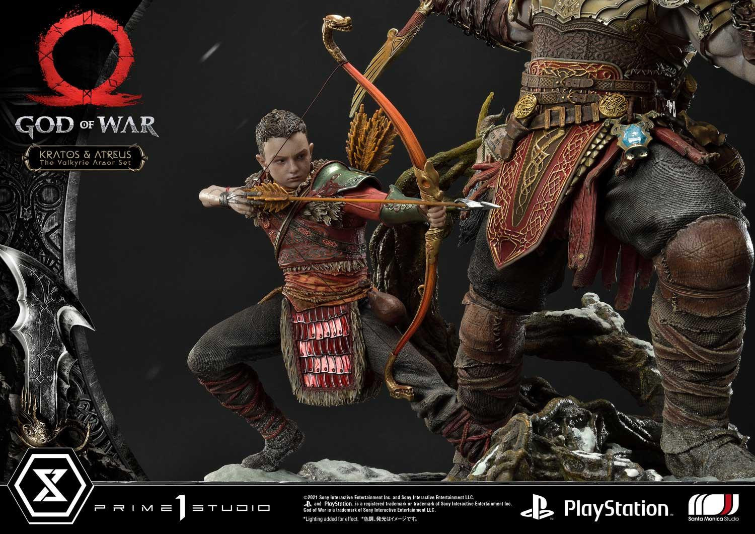 God of War (2018) - Atreus - Kratos - Mimir - Ultimate Premium Masterline (UPMGOW-03) - 1/4 - The Valkyrie Armor Set (Prime 1 Studio) photo 17