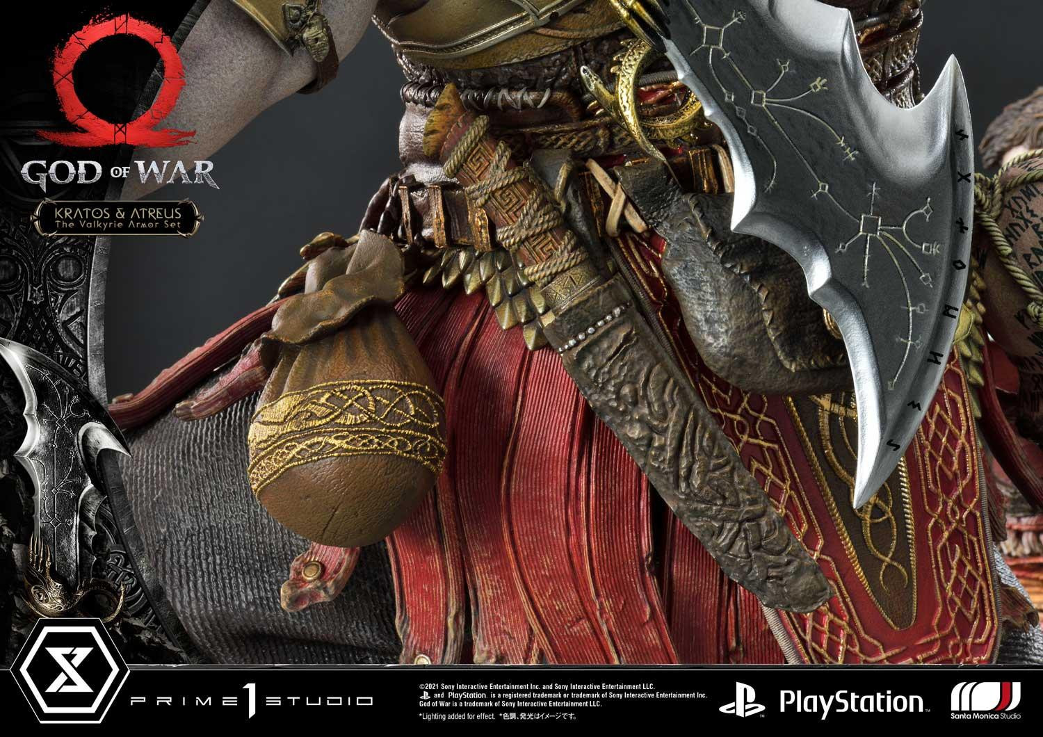 God of War (2018) - Atreus - Kratos - Mimir - Ultimate Premium Masterline (UPMGOW-03) - 1/4 - The Valkyrie Armor Set (Prime 1 Studio) photo 22