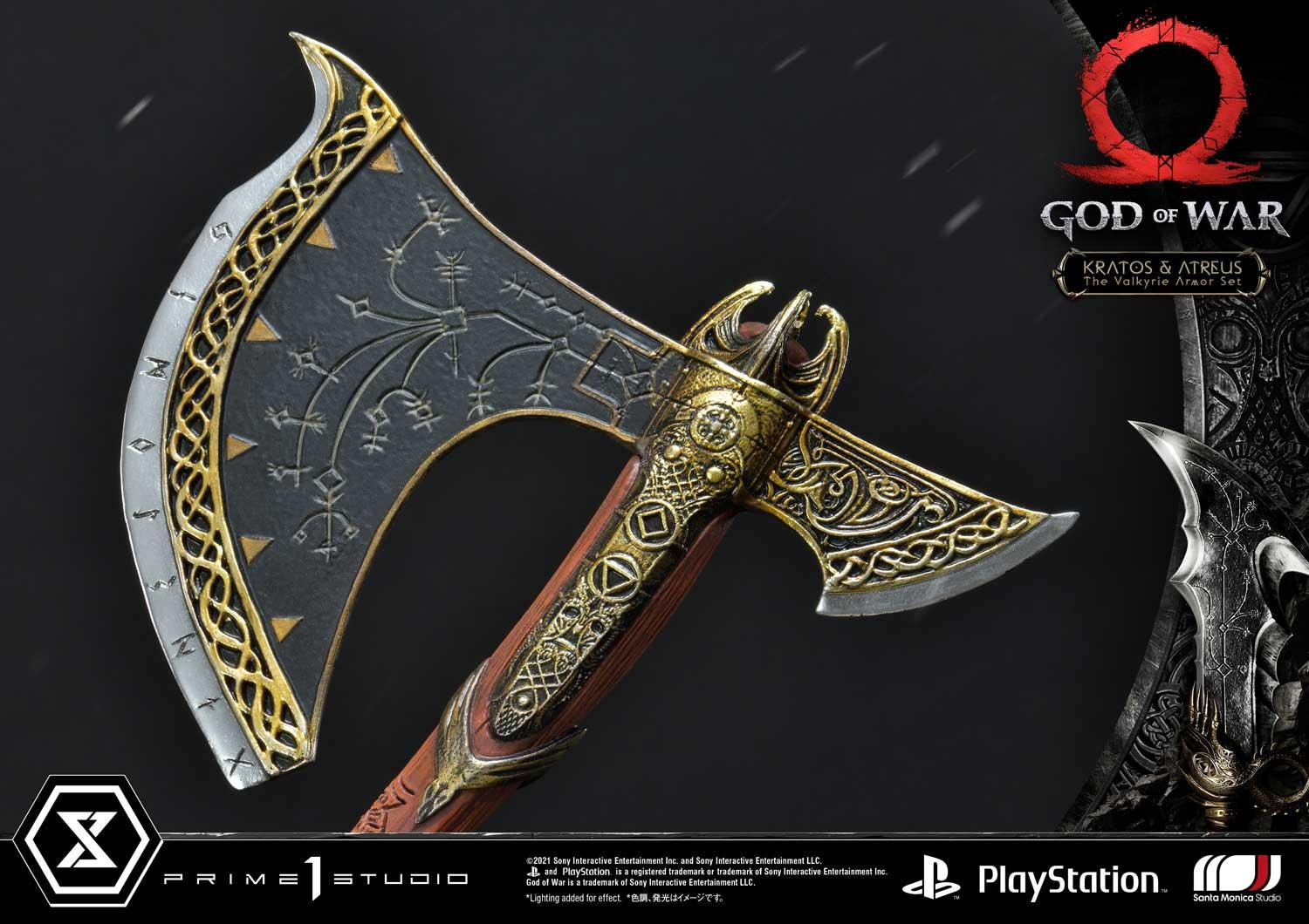 God of War (2018) - Atreus - Kratos - Mimir - Ultimate Premium Masterline (UPMGOW-03) - 1/4 - The Valkyrie Armor Set (Prime 1 Studio) photo 24
