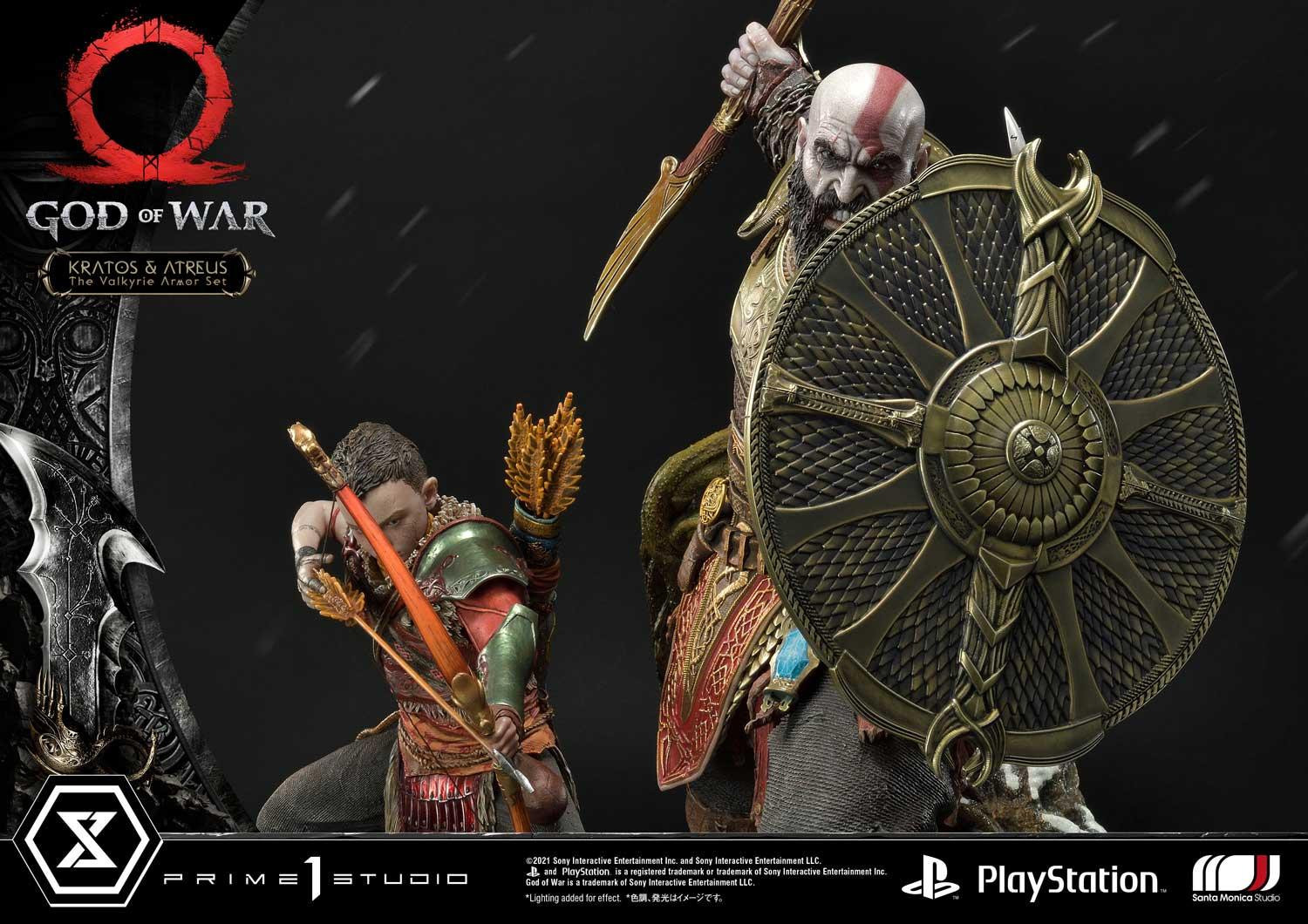 God of War (2018) - Atreus - Kratos - Mimir - Ultimate Premium Masterline (UPMGOW-03) - 1/4 - The Valkyrie Armor Set (Prime 1 Studio) photo 27