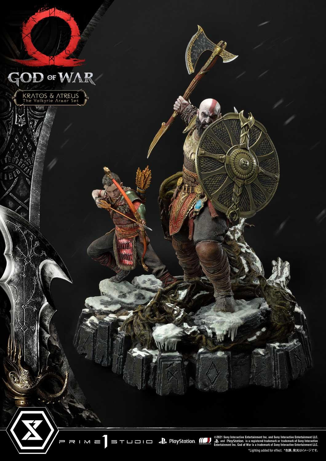 God of War (2018) - Atreus - Kratos - Mimir - Ultimate Premium Masterline (UPMGOW-03) - 1/4 - The Valkyrie Armor Set (Prime 1 Studio) photo 34