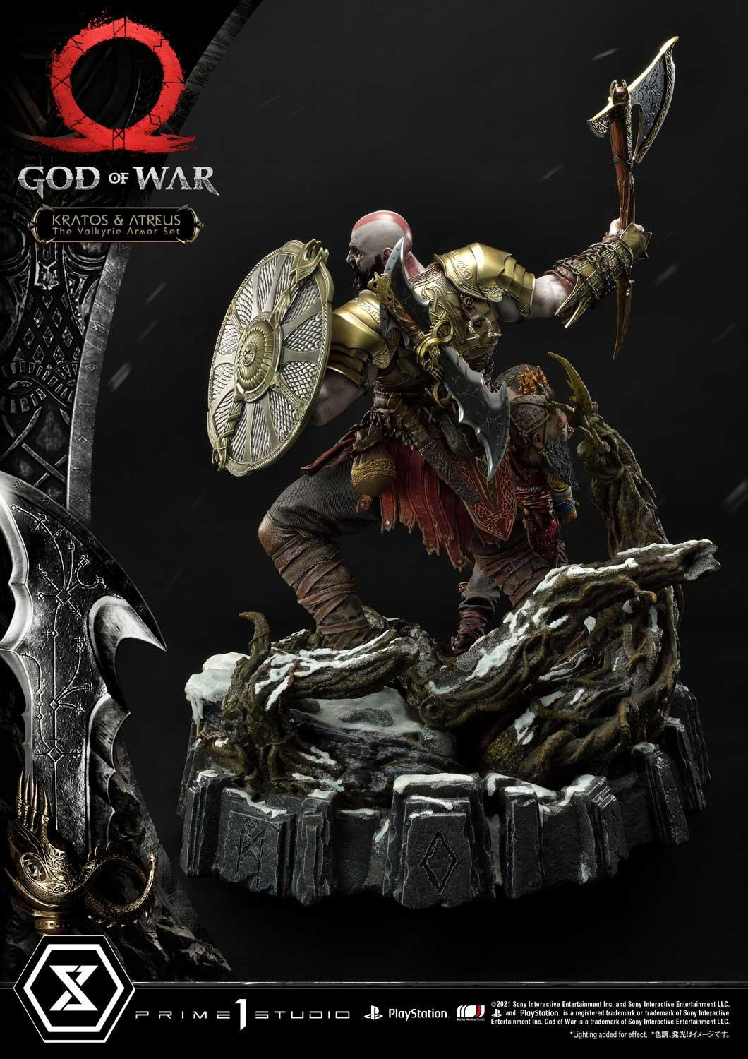 God of War (2018) - Atreus - Kratos - Mimir - Ultimate Premium Masterline (UPMGOW-03) - 1/4 - The Valkyrie Armor Set (Prime 1 Studio) photo 37
