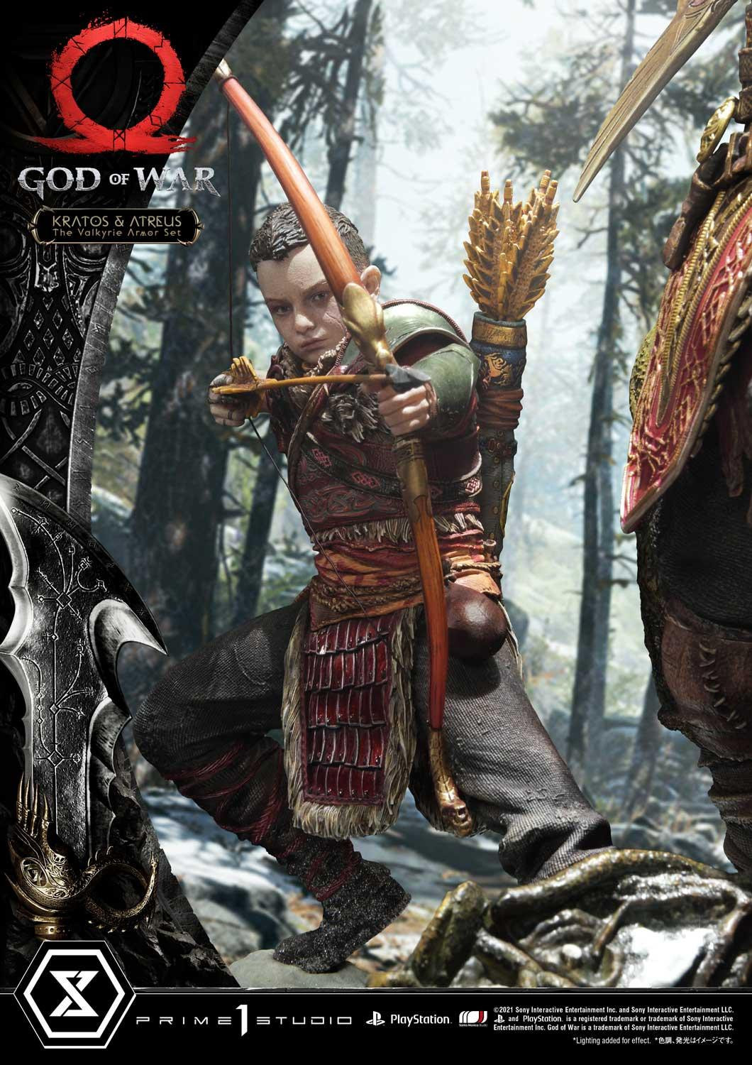 God of War (2018) - Atreus - Kratos - Mimir - Ultimate Premium Masterline (UPMGOW-03) - 1/4 - The Valkyrie Armor Set (Prime 1 Studio) photo 38