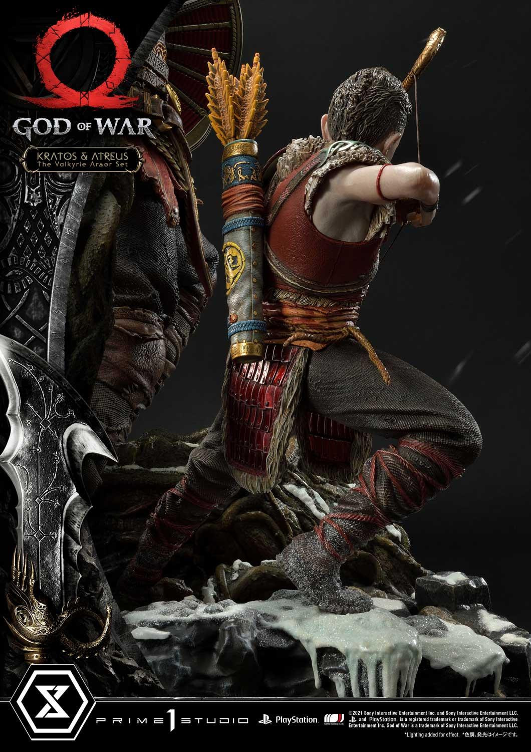 God of War (2018) - Atreus - Kratos - Mimir - Ultimate Premium Masterline (UPMGOW-03) - 1/4 - The Valkyrie Armor Set (Prime 1 Studio) photo 40