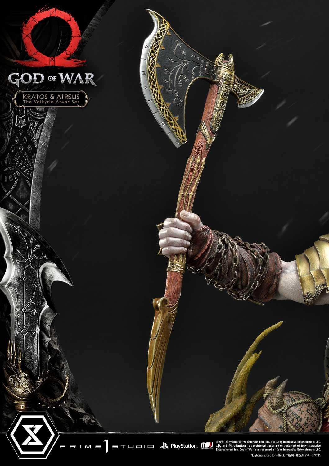 God of War (2018) - Atreus - Kratos - Mimir - Ultimate Premium Masterline (UPMGOW-03) - 1/4 - The Valkyrie Armor Set (Prime 1 Studio) photo 41
