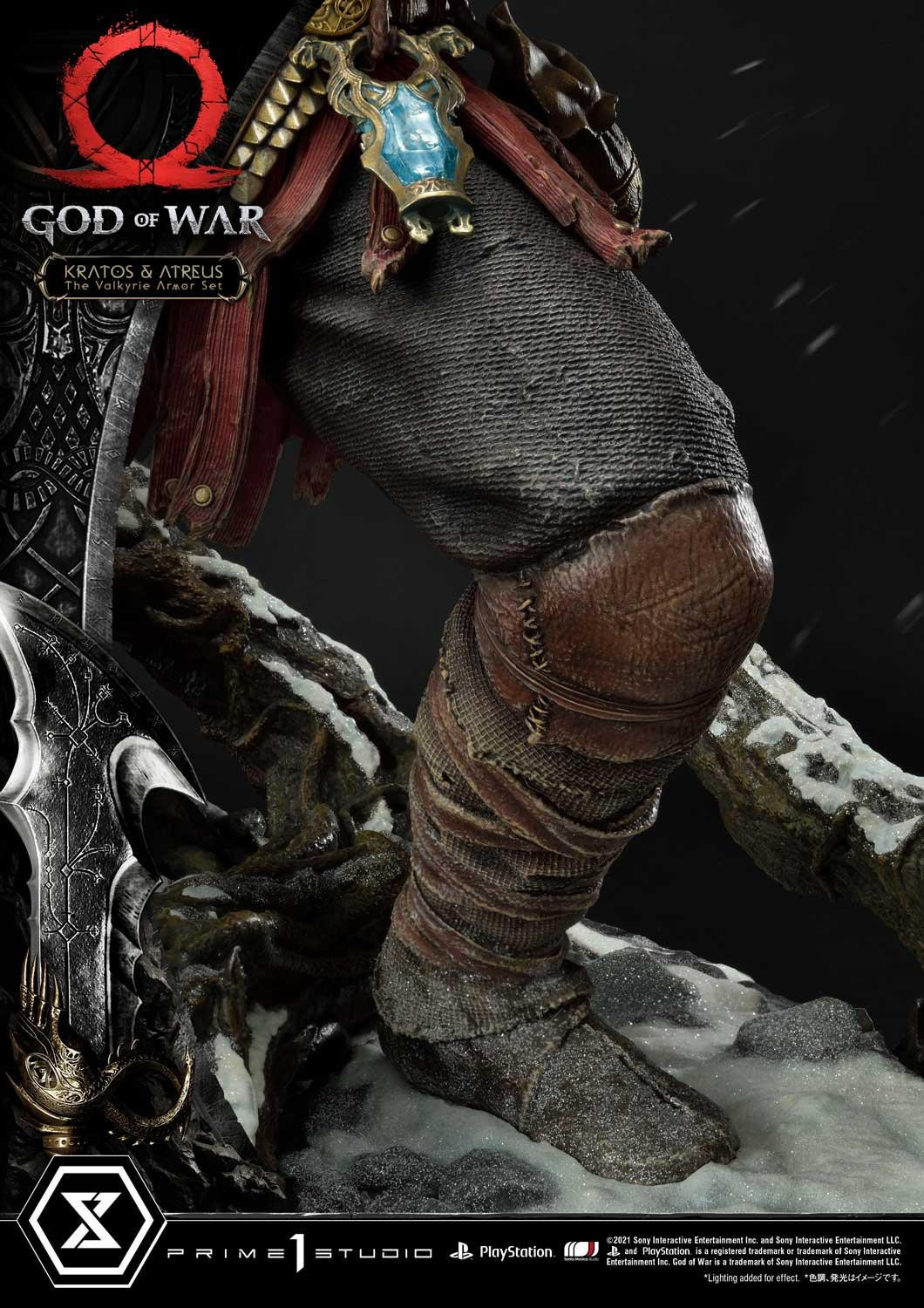 God of War (2018) - Atreus - Kratos - Mimir - Ultimate Premium Masterline (UPMGOW-03) - 1/4 - The Valkyrie Armor Set (Prime 1 Studio) photo 54