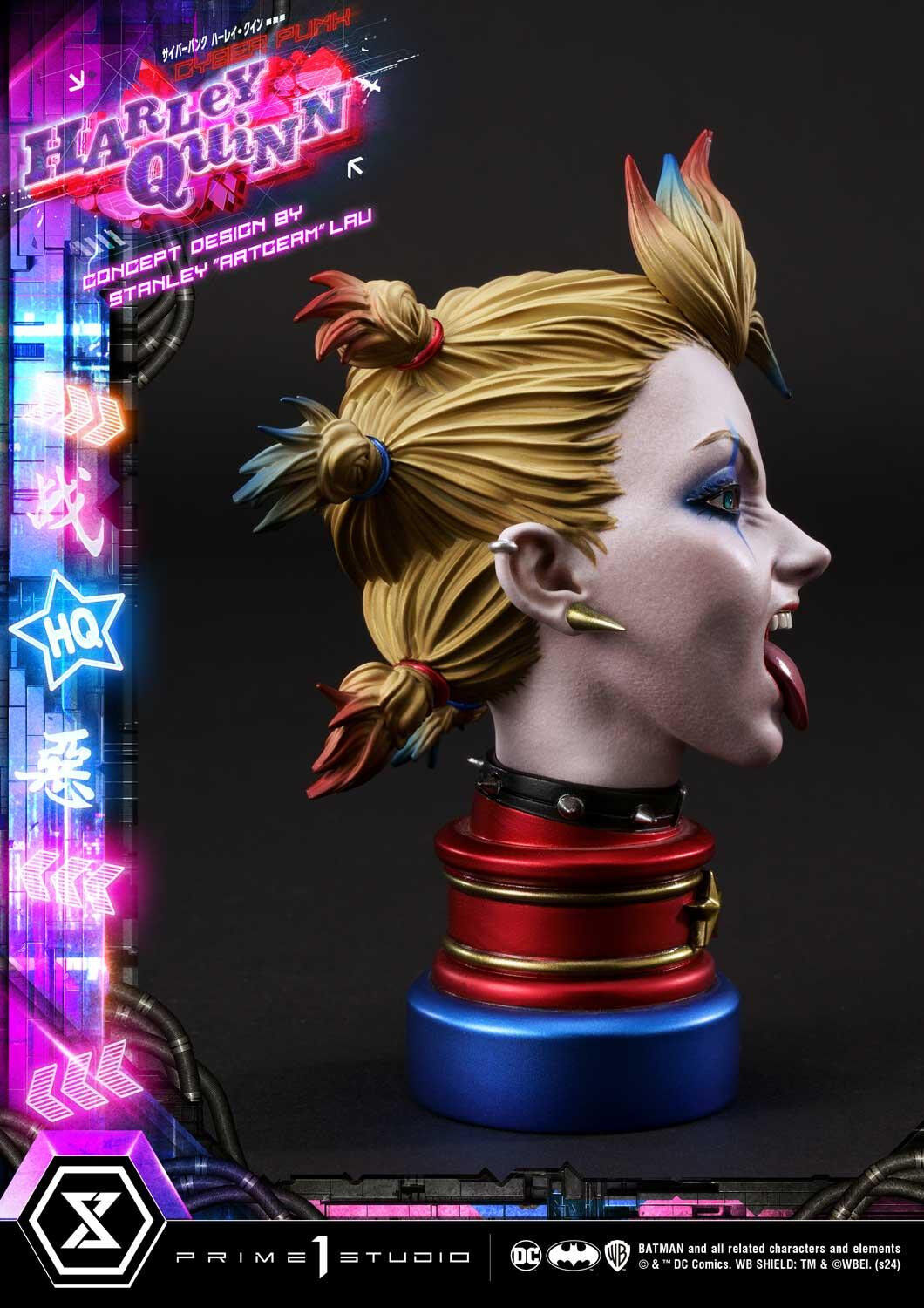 Batman - Bud - Harley Quinn - Lou - Ultimate Premium Masterline  (UPMDC-08) - 1/4 - Cyberpunk (Prime 1 Studio) photo 11