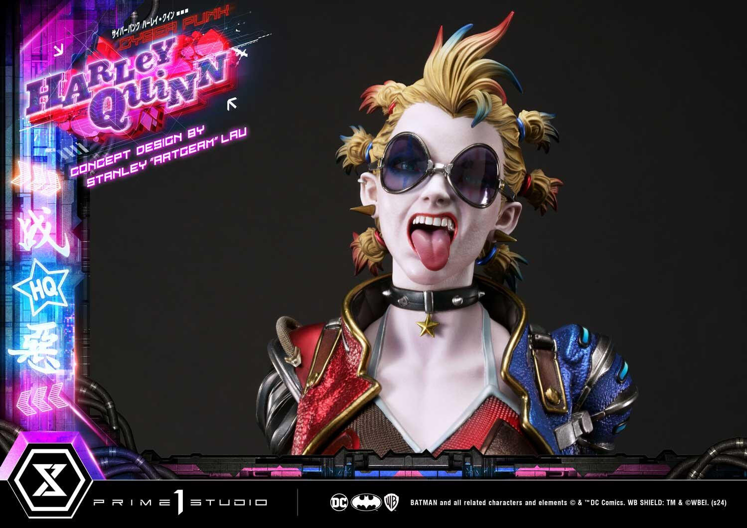 Batman - Bud - Harley Quinn - Lou - Ultimate Premium Masterline  (UPMDC-08) - 1/4 - Cyberpunk (Prime 1 Studio) photo 20