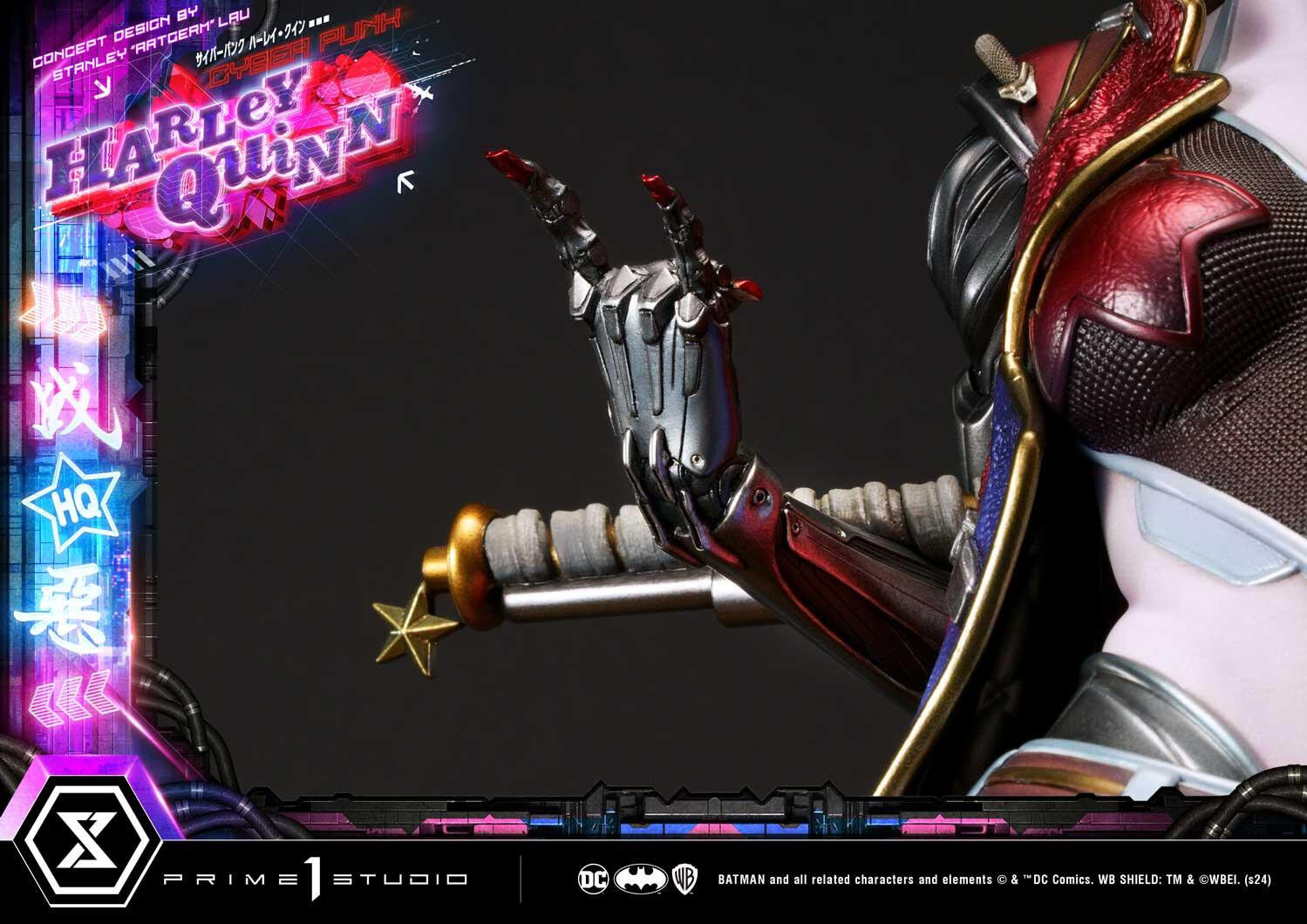 Batman - Bud - Harley Quinn - Lou - Ultimate Premium Masterline  (UPMDC-08) - 1/4 - Cyberpunk (Prime 1 Studio) photo 25
