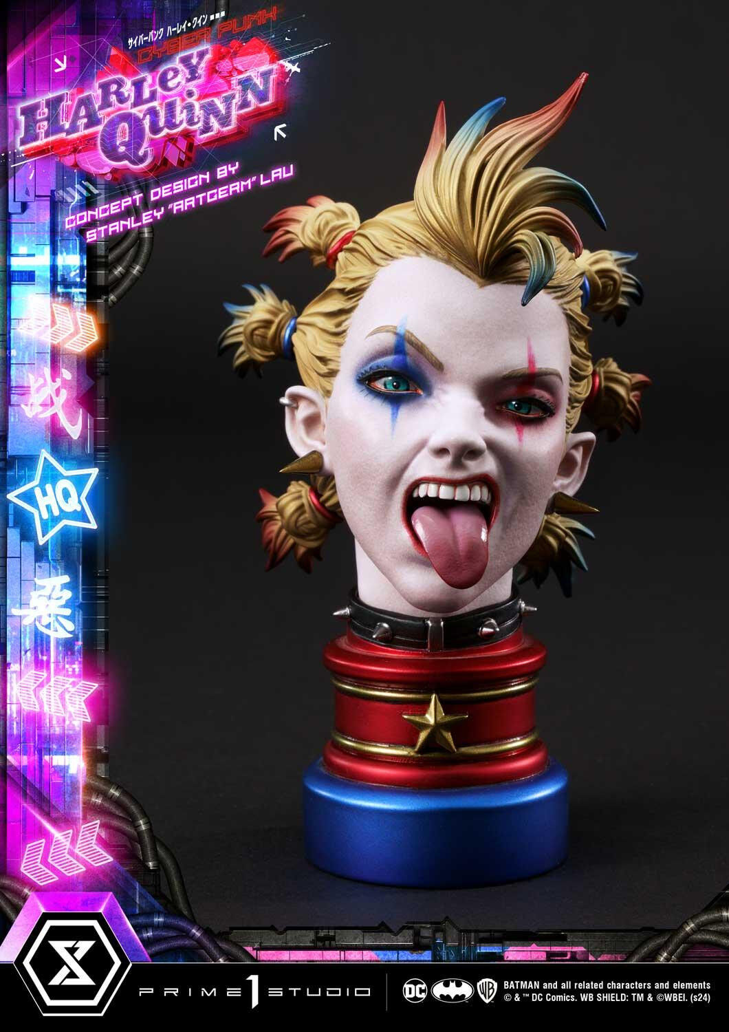 Batman - Bud - Harley Quinn - Lou - Ultimate Premium Masterline  (UPMDC-08) - 1/4 - Cyberpunk (Prime 1 Studio) photo 31