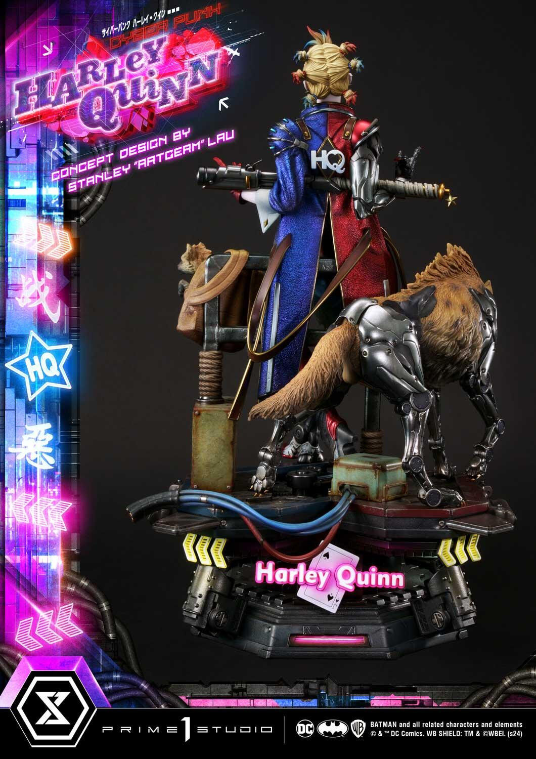 Batman - Bud - Harley Quinn - Lou - Ultimate Premium Masterline  (UPMDC-08) - 1/4 - Cyberpunk (Prime 1 Studio) photo 35