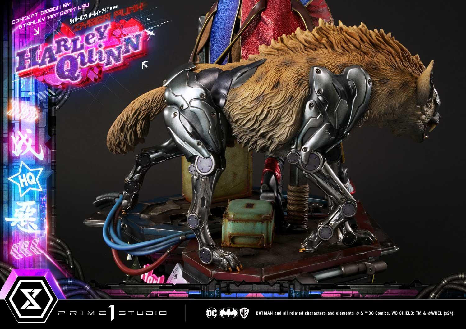 Batman - Bud - Harley Quinn - Lou - Ultimate Premium Masterline  (UPMDC-08) - 1/4 - Cyberpunk (Prime 1 Studio) photo 54