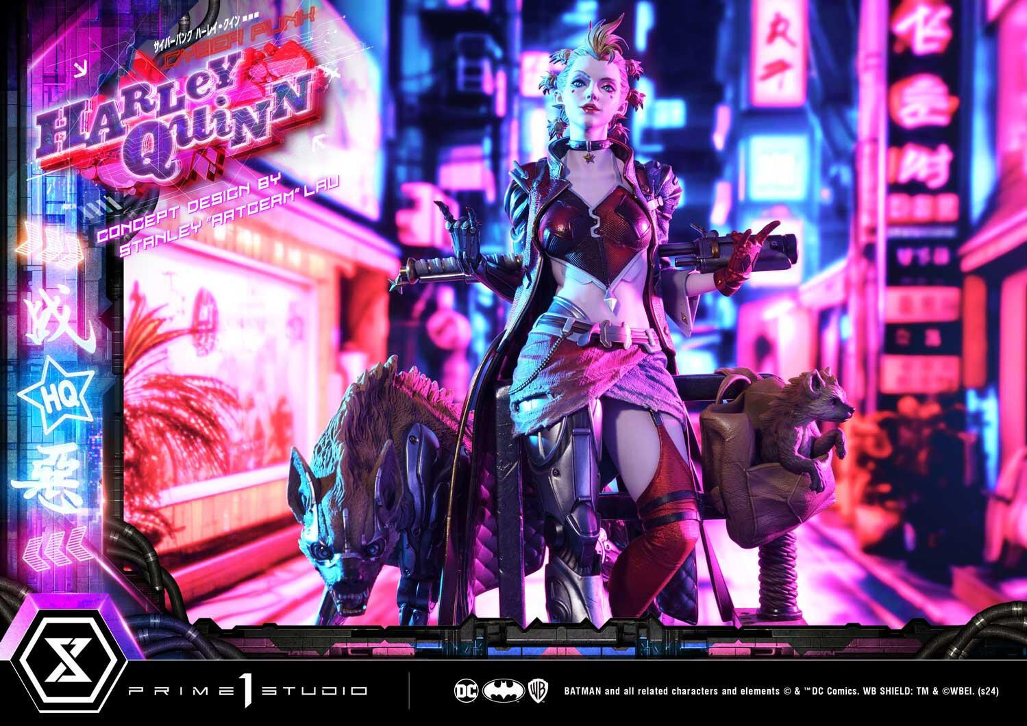 Batman - Bud - Harley Quinn - Lou - Ultimate Premium Masterline  (UPMDC-08) - 1/4 - Cyberpunk (Prime 1 Studio) photo 57