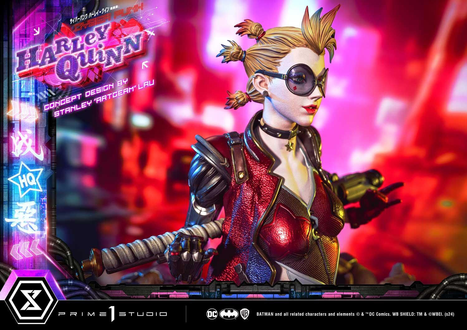 Batman - Bud - Harley Quinn - Lou - Ultimate Premium Masterline  (UPMDC-08) - 1/4 - Cyberpunk (Prime 1 Studio) photo 59