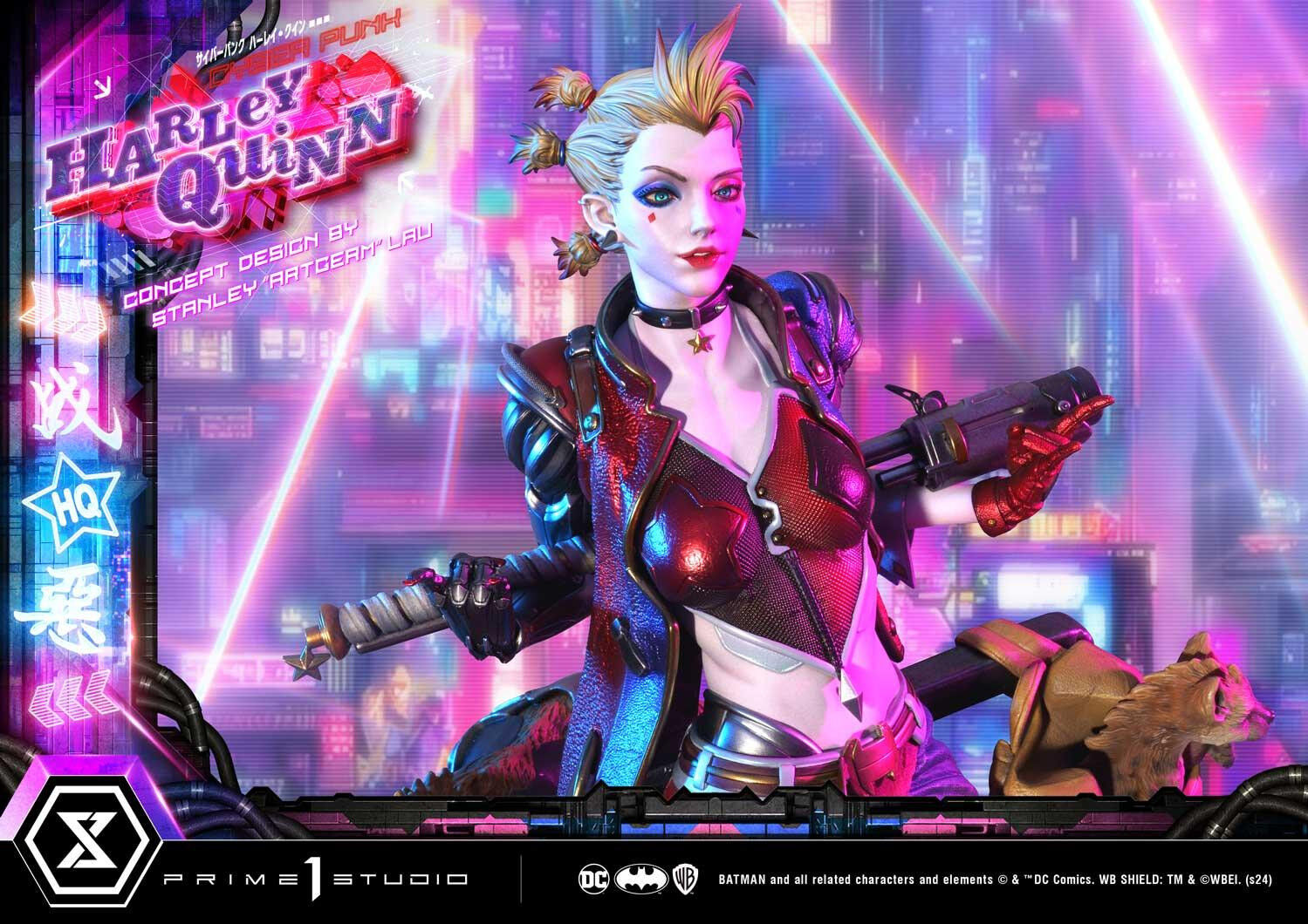 Batman - Bud - Harley Quinn - Lou - Ultimate Premium Masterline  (UPMDC-08) - 1/4 - Cyberpunk (Prime 1 Studio) photo 60